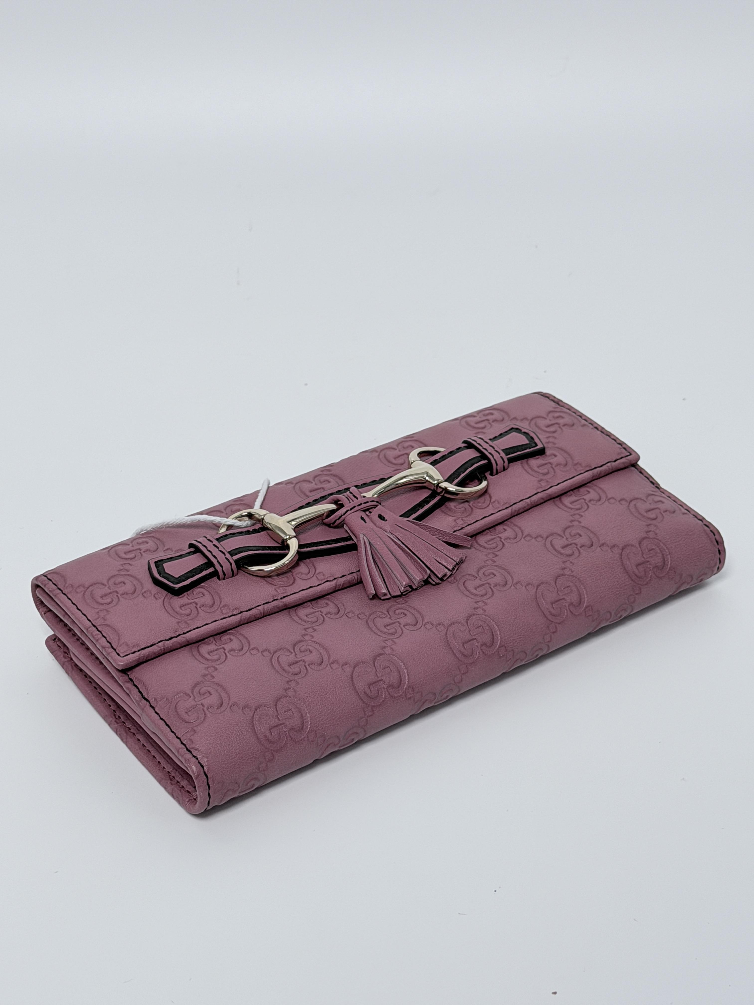 authentic Guccissima horsebit long JX308GG