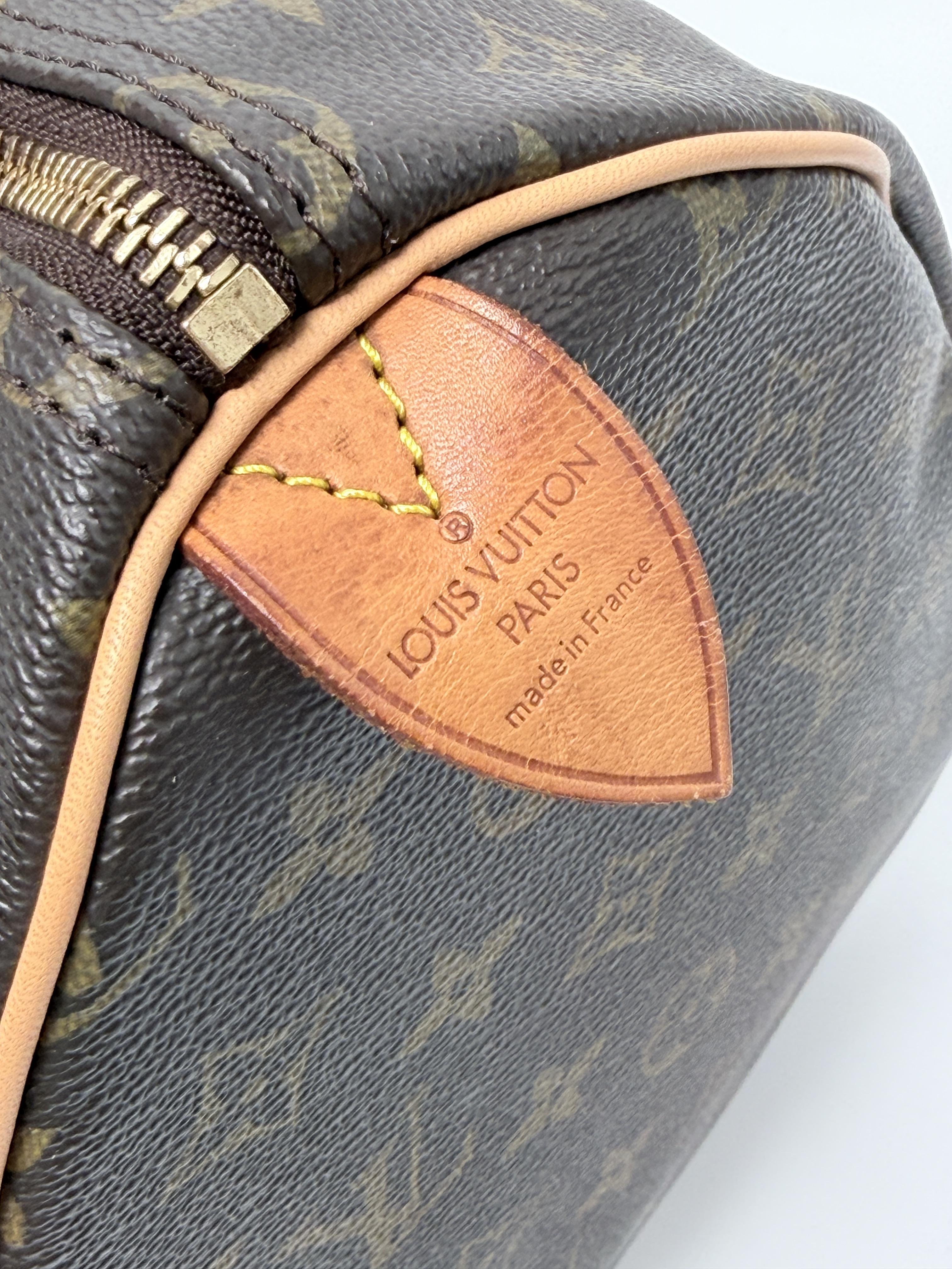 Monogram Speedy 35 Handbag Handbag Shoulder Bag JA1174LV