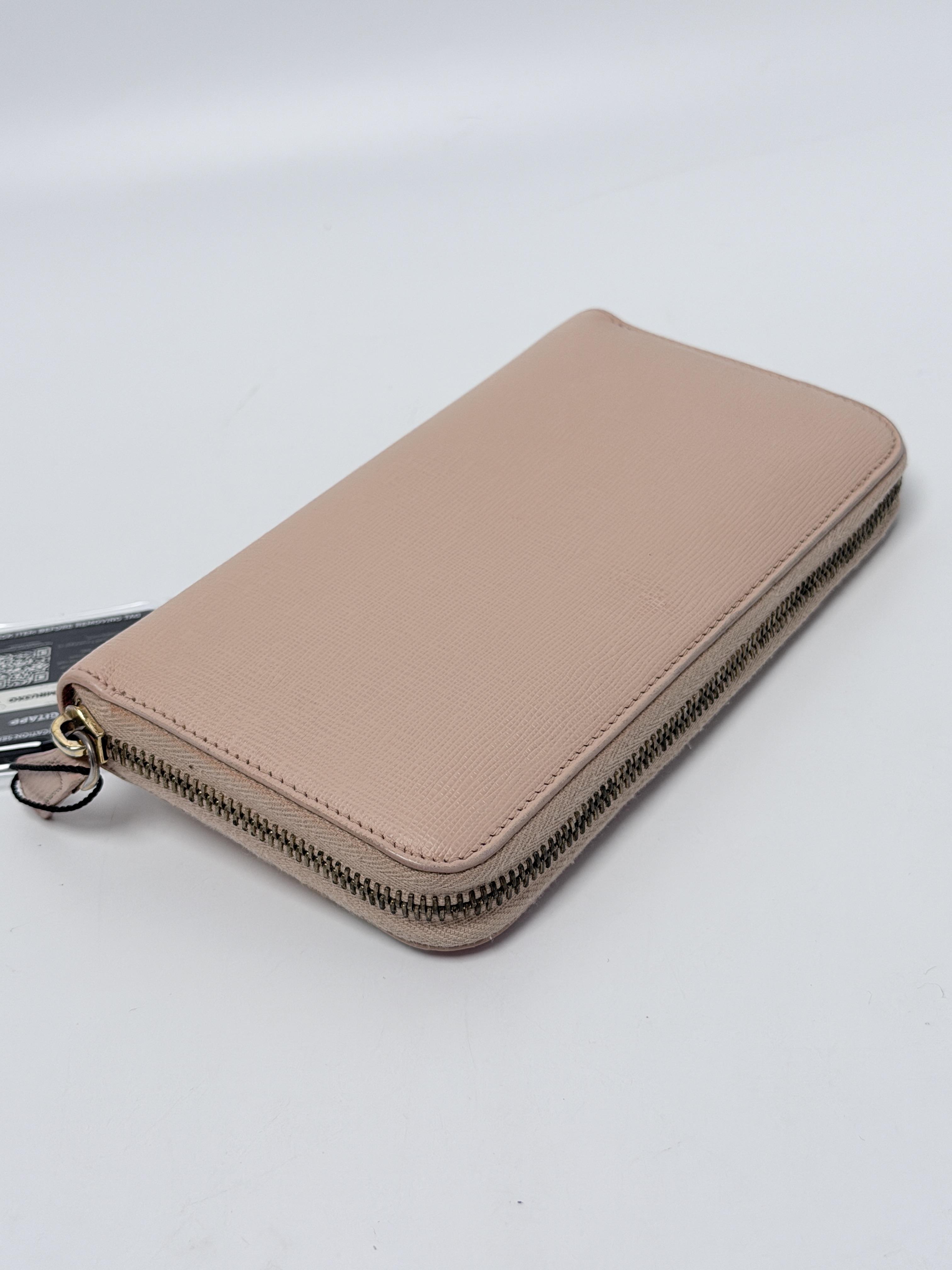 Pink Multicolor Grained Bugs Monster Zip Around Wallet JD1418FD