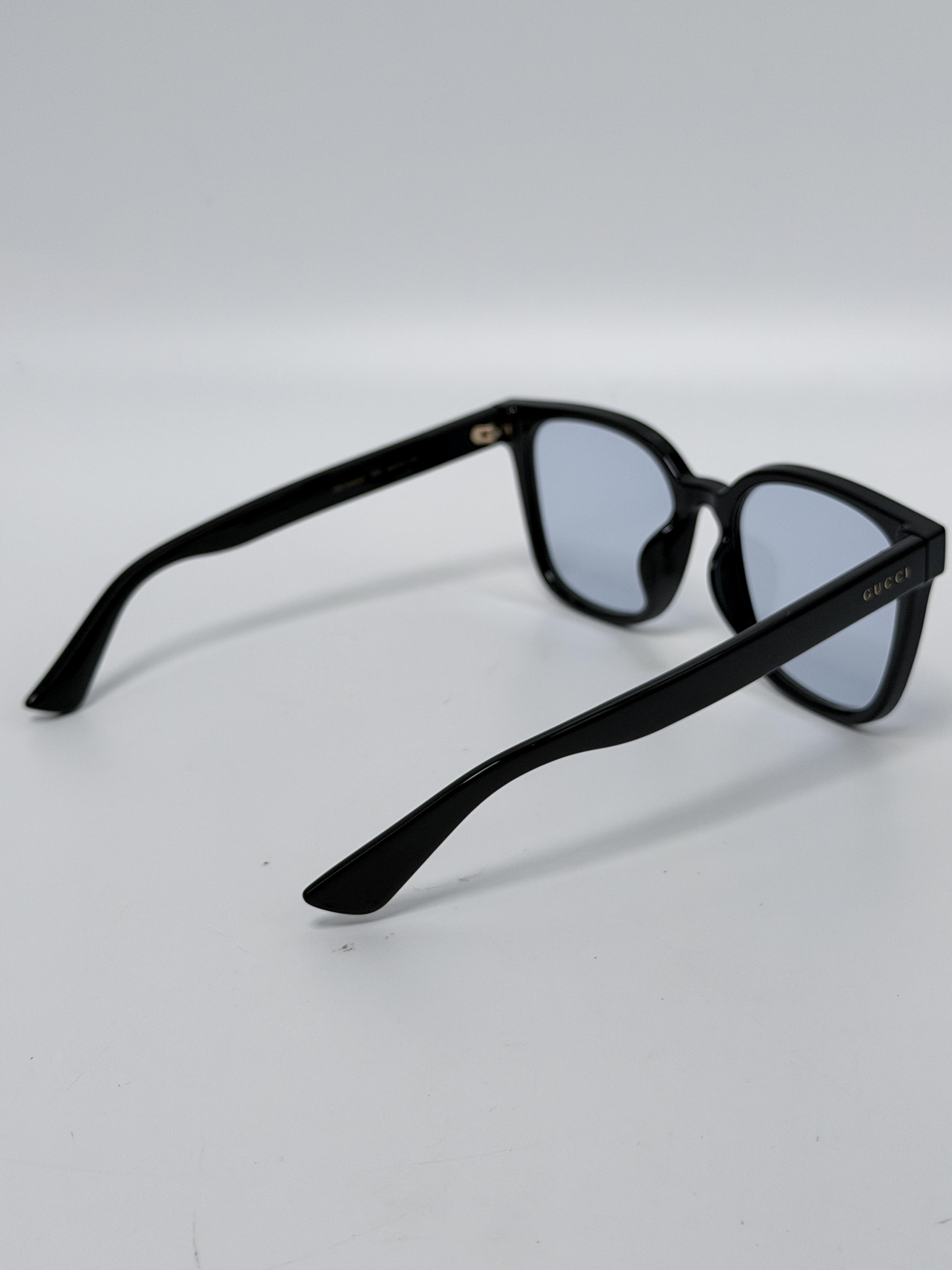 Gucci GG1346SK 001 Black Square Sunglasses GG004S