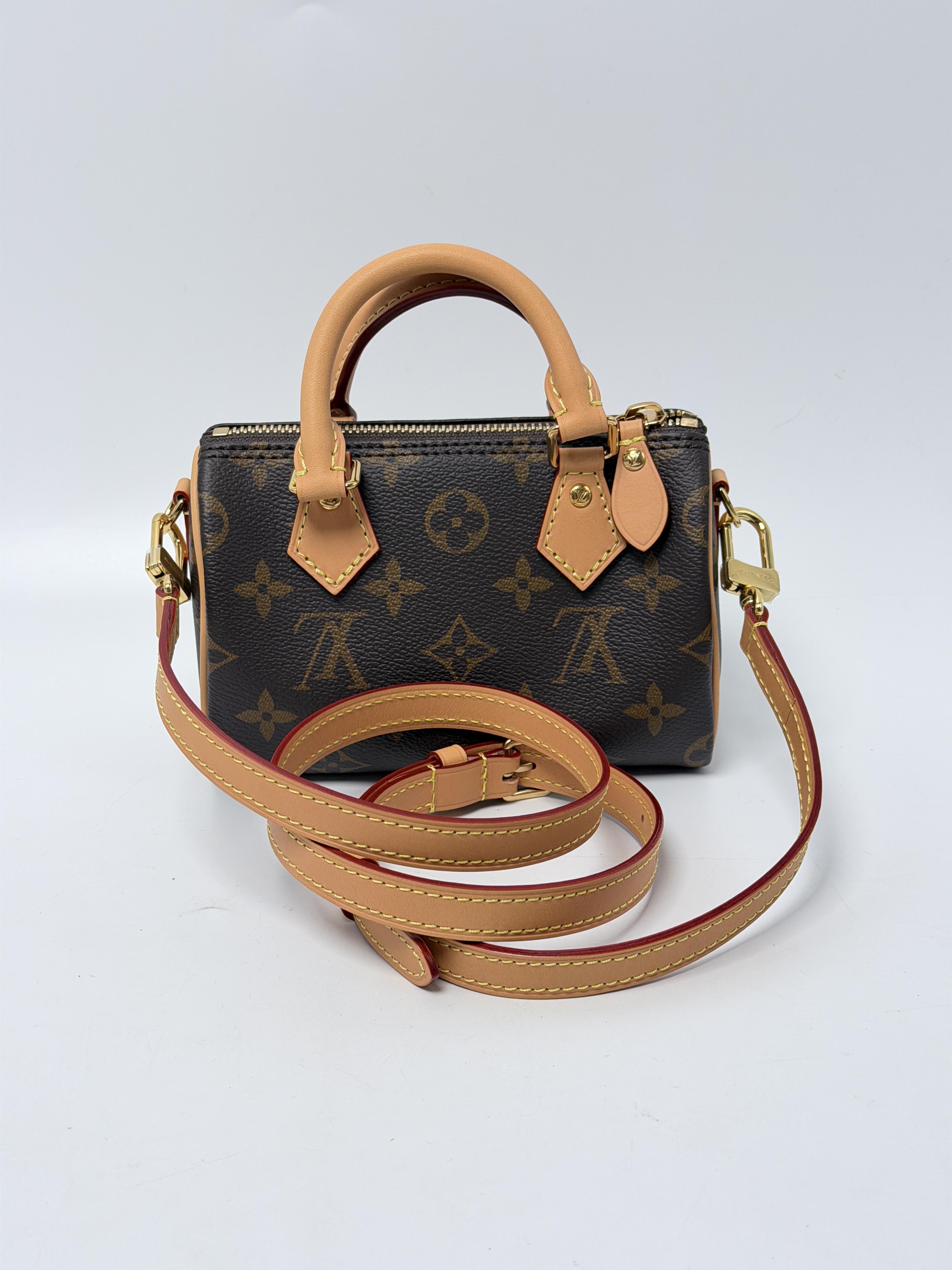 Monogram Nano Speedy Crossbody Bag JX343LV