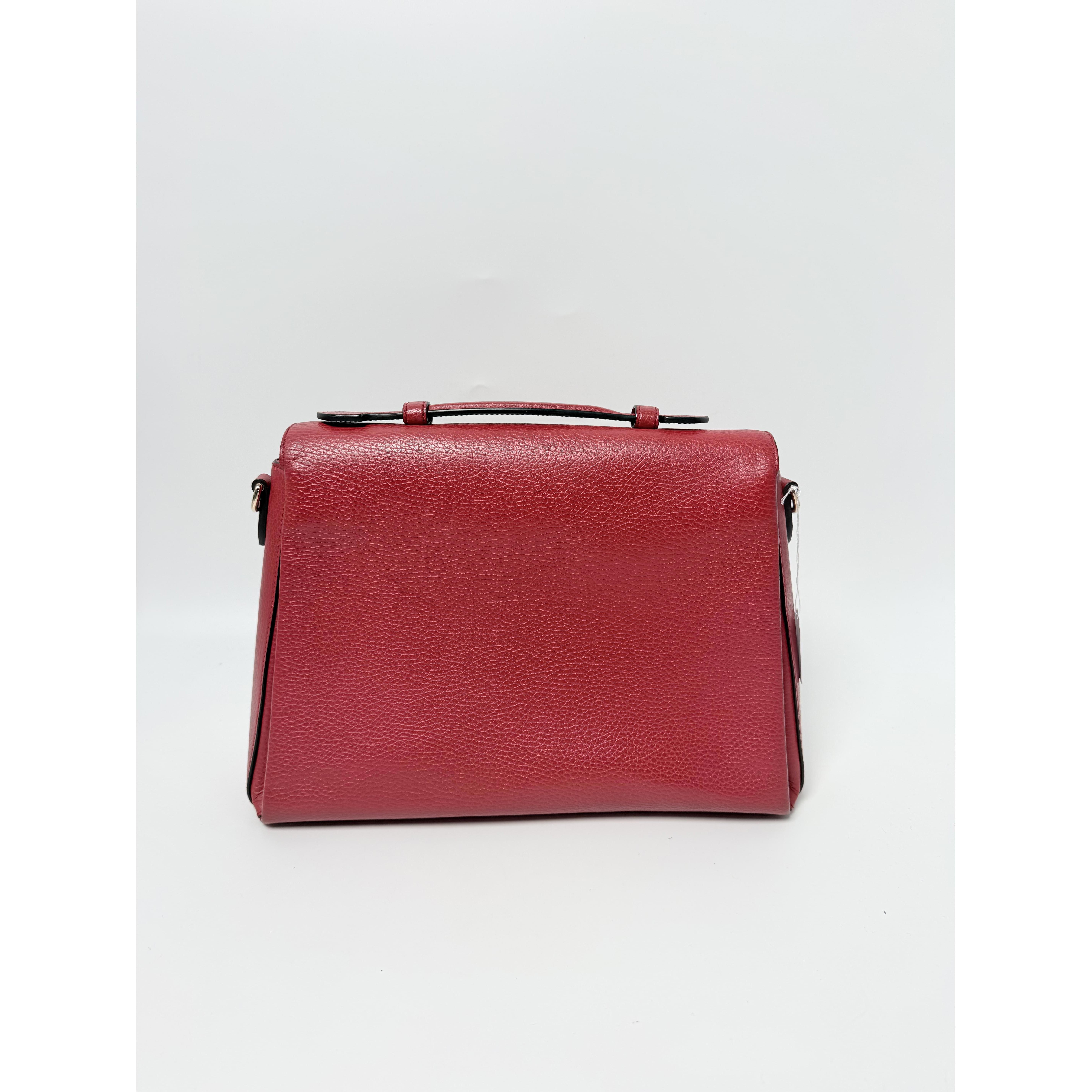 Pre-owned GUCCI gg leather Shoulder Bags GUCCI Interlocking G Top Handle Crossbody Handbag Shoulder Bag JD039GG