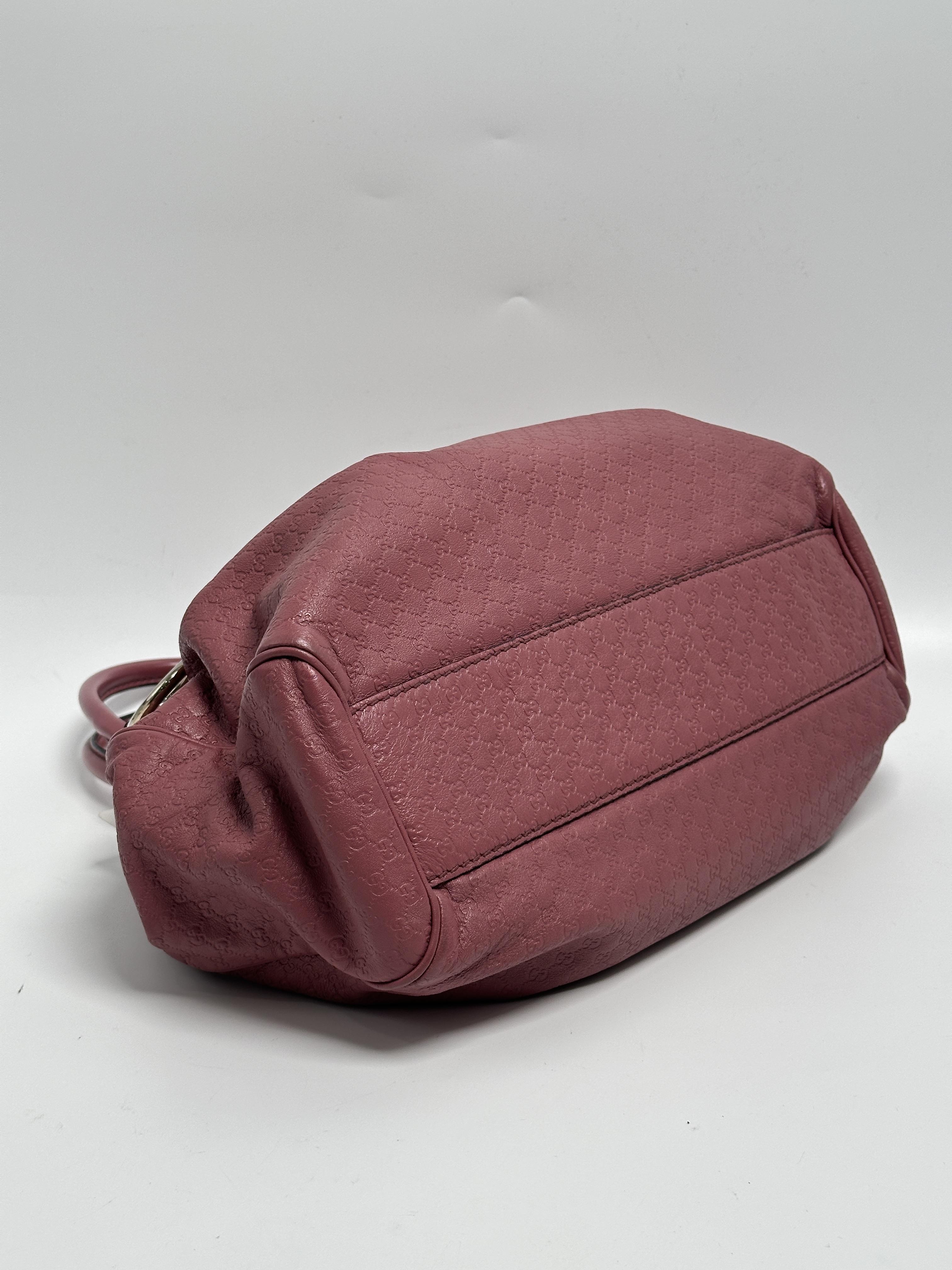 Guccissima Top Handle Bag – Pink ZS123GG