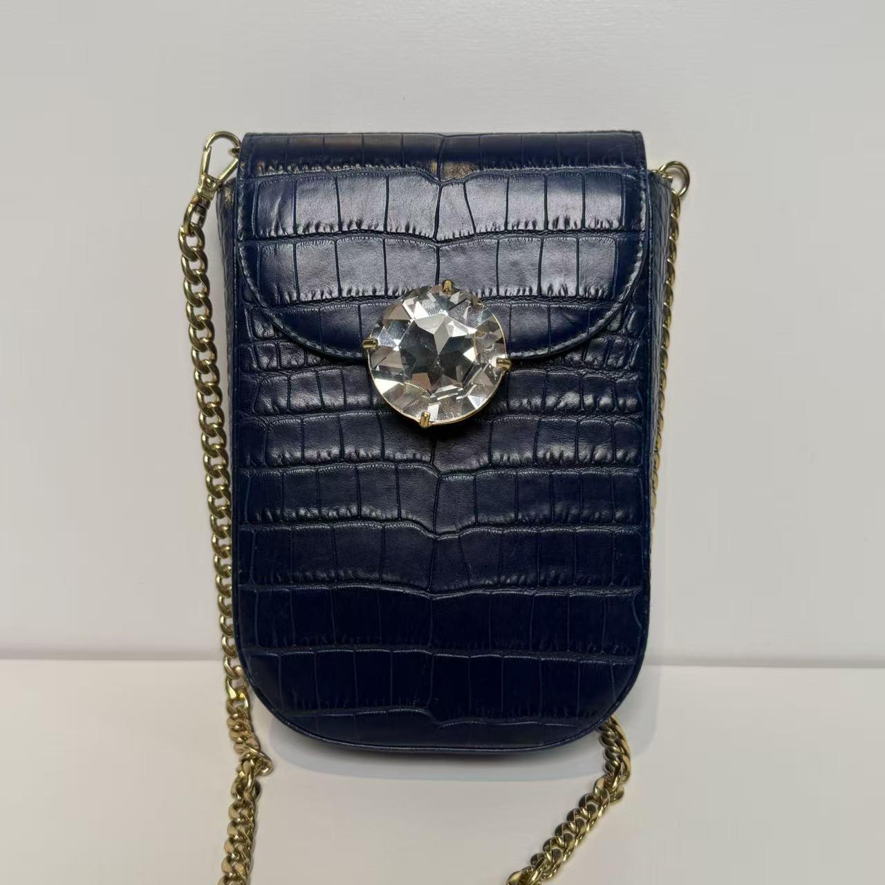 Pre-owned miumiu Leather Crossbody Bags Phone Case Crossbody bag MM14JX