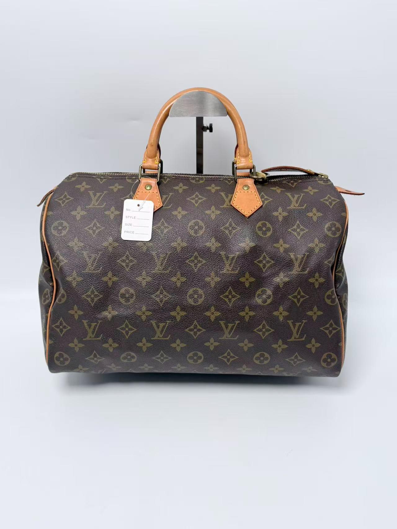 Monogram Speedy 35 Handbag Handbag Shoulder Bag FR002LV
