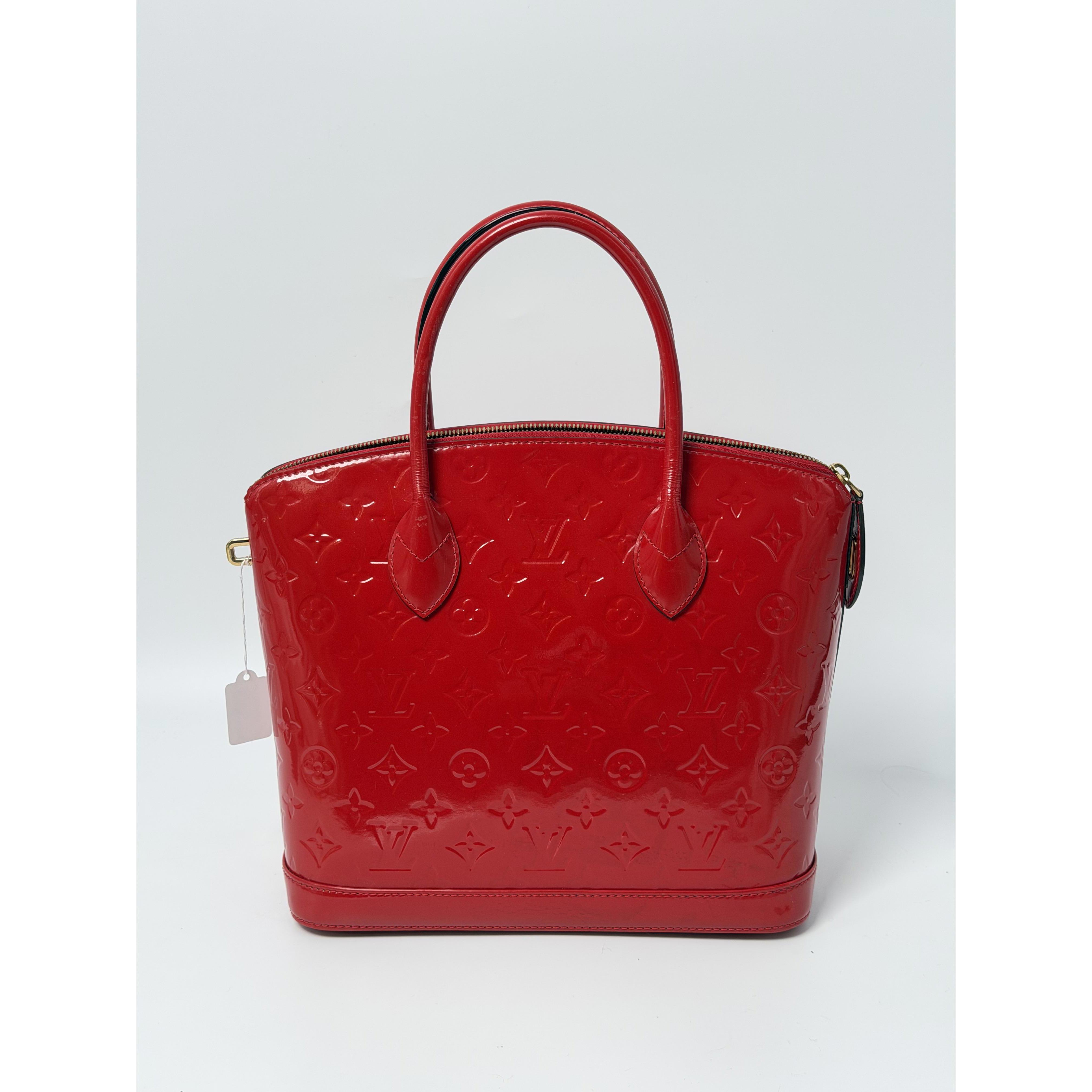 Lockit Handbag Monogram Vernis JE85LV
