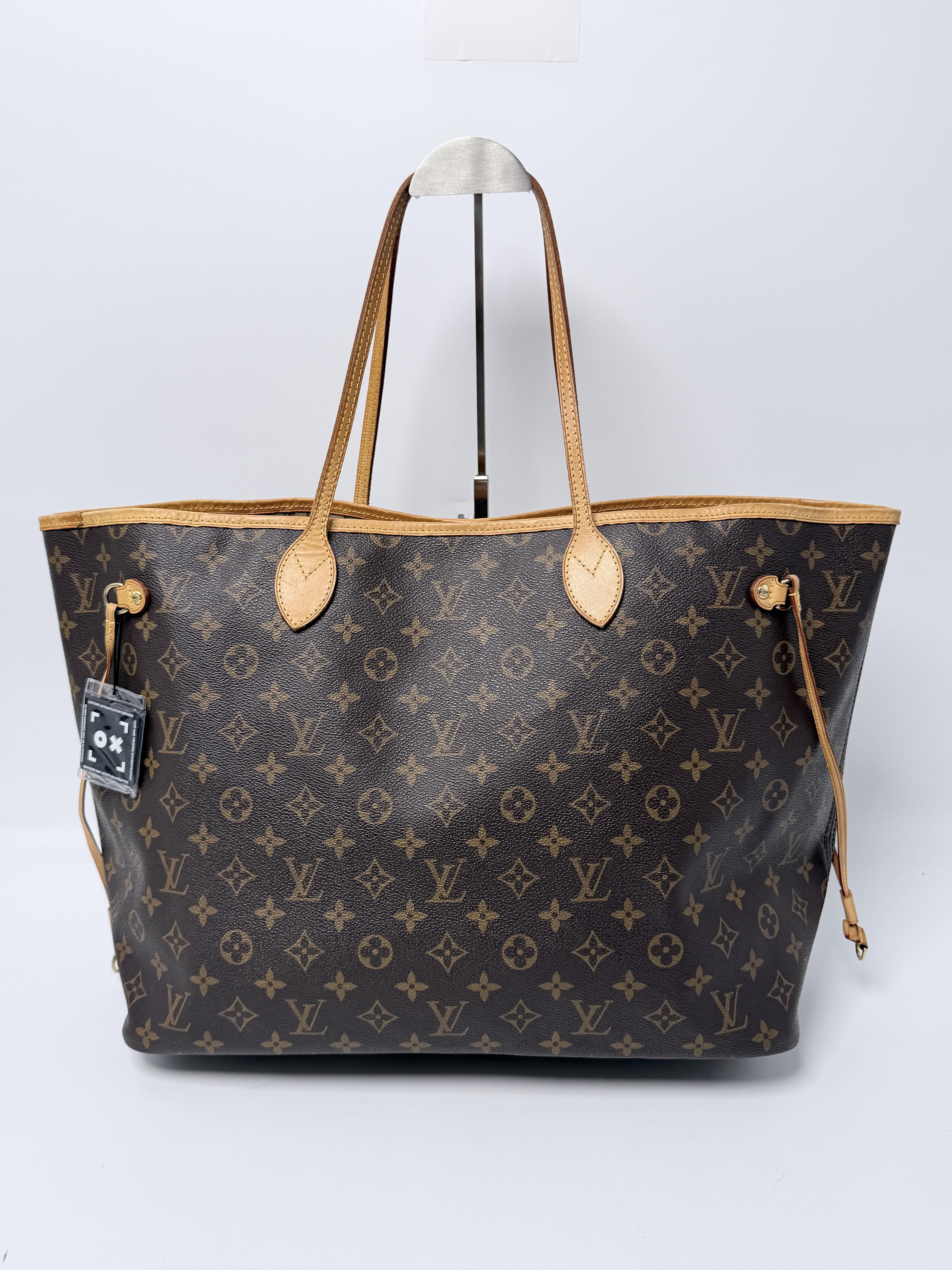 Monogram Neverfull GM Tote Bag Top Handle Shoulder Handbag JA1136LV