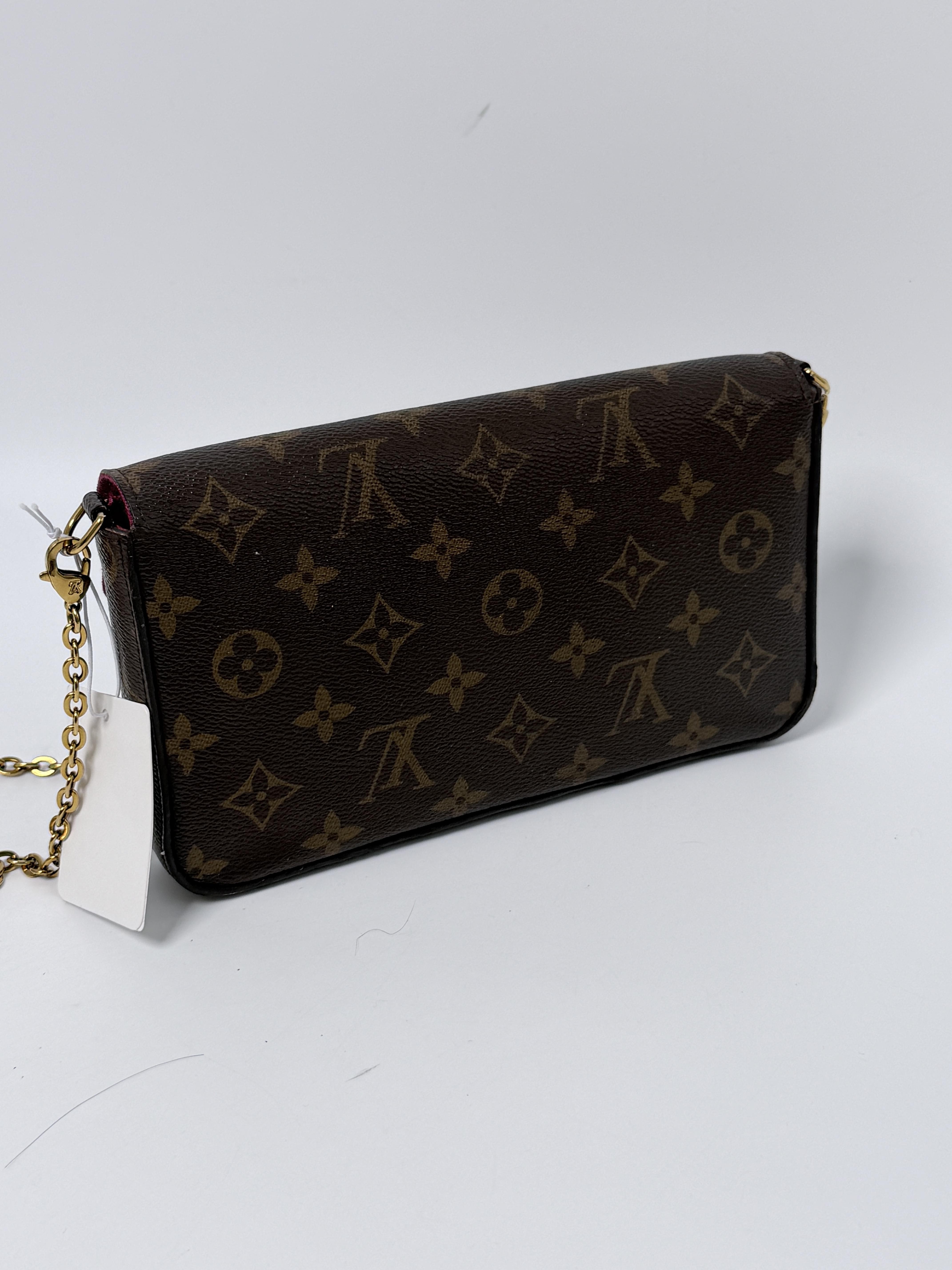 Monogram Félicie Pochette 3in1 Crossbody Clutch Shoulder Handbag JC141LV