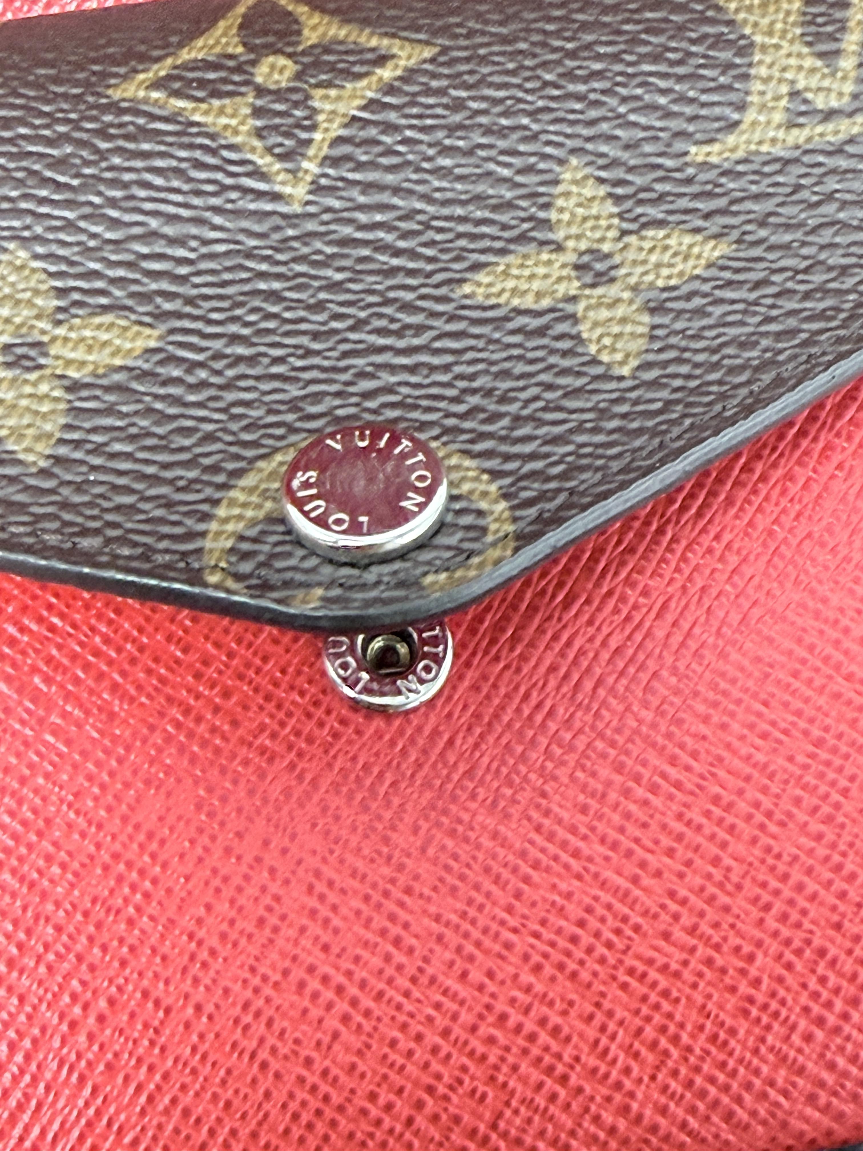 Monogram Epi Marie Lou Long Wallet Coquelicot Red JD1051LV