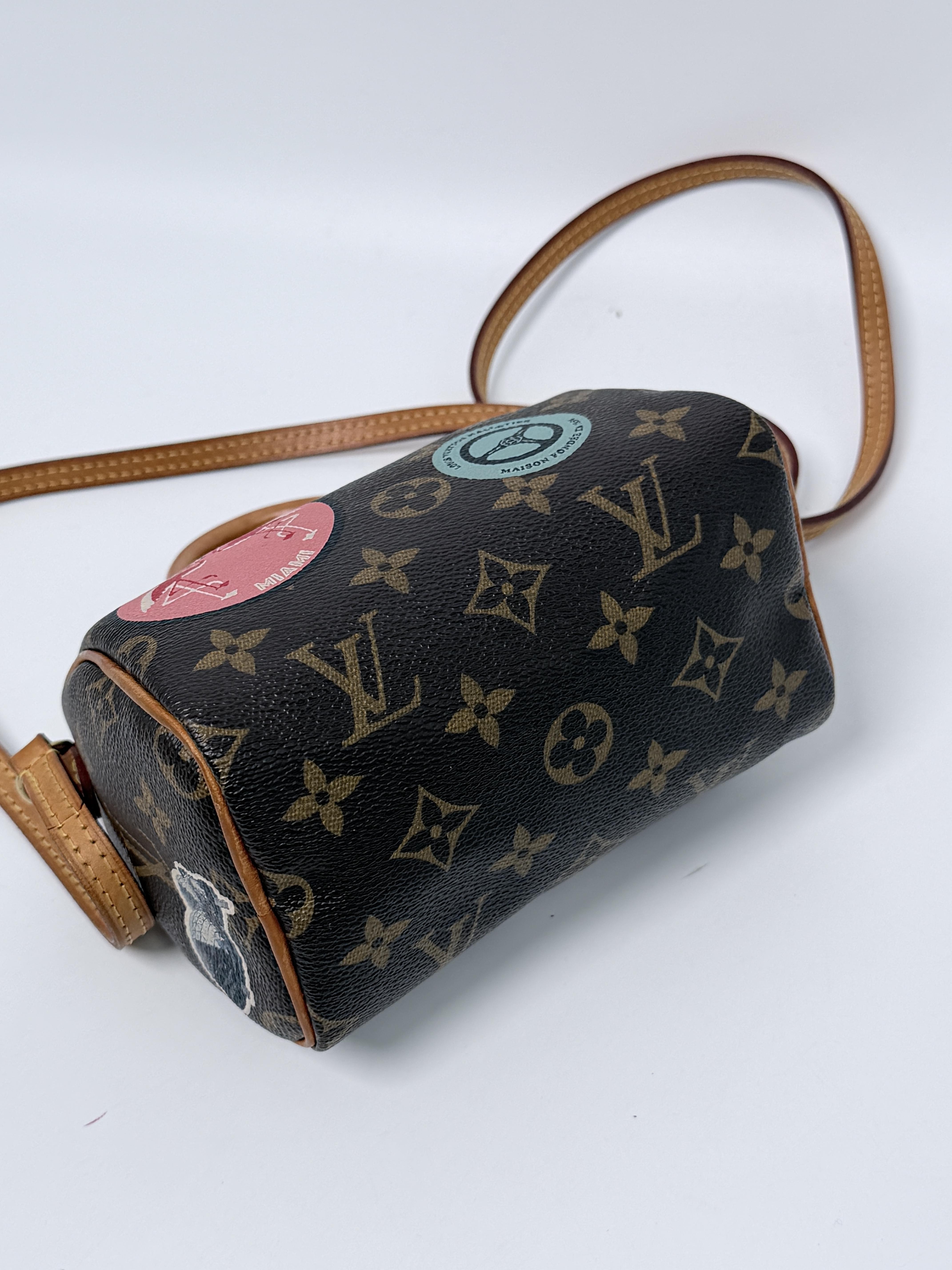 Monogram Nano Speedy Patch Edition Crossbody Bag JA699LV