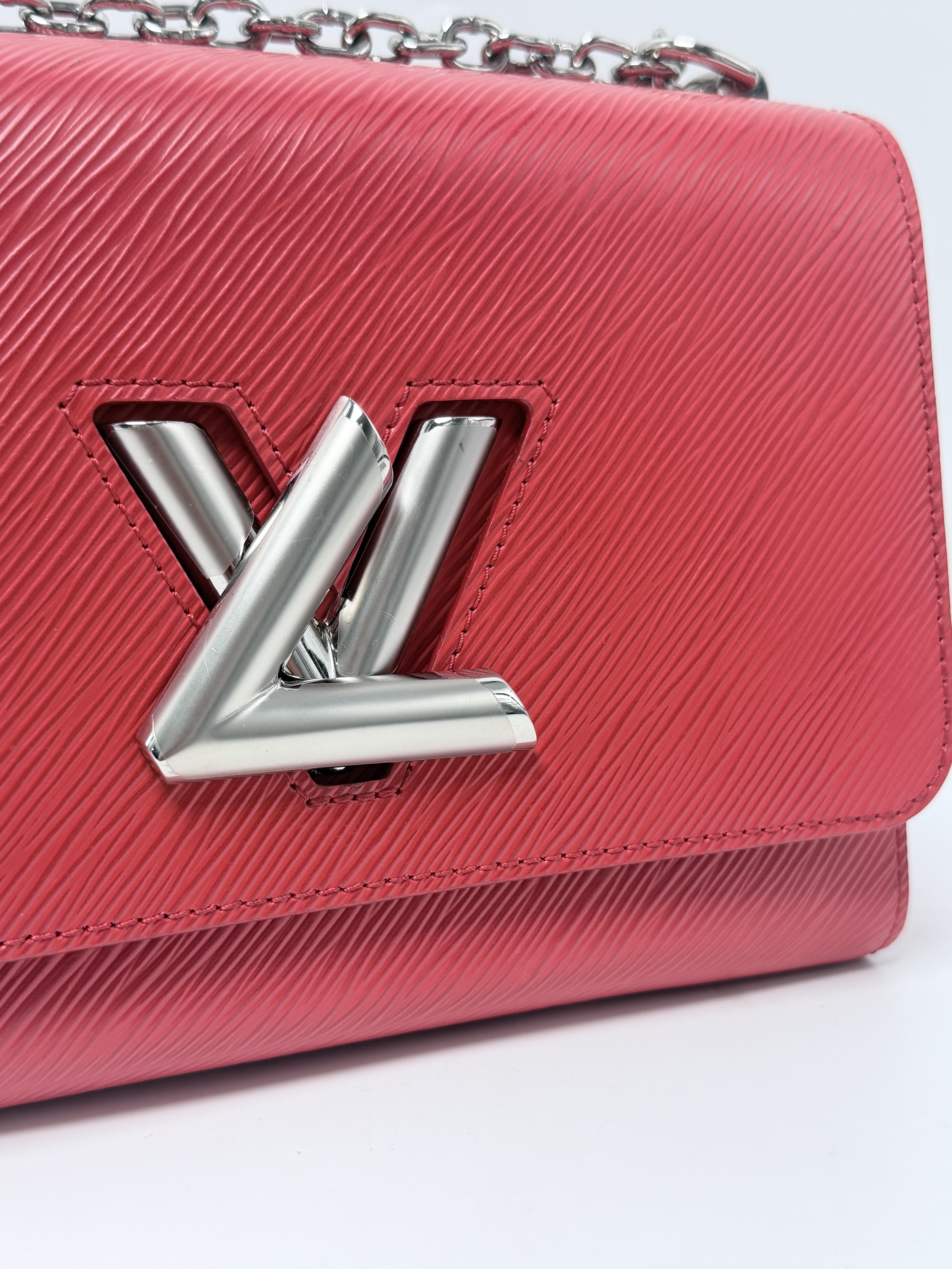 Crossbody Bag Twist Chain Shoulder Handbag Red ZS120LV