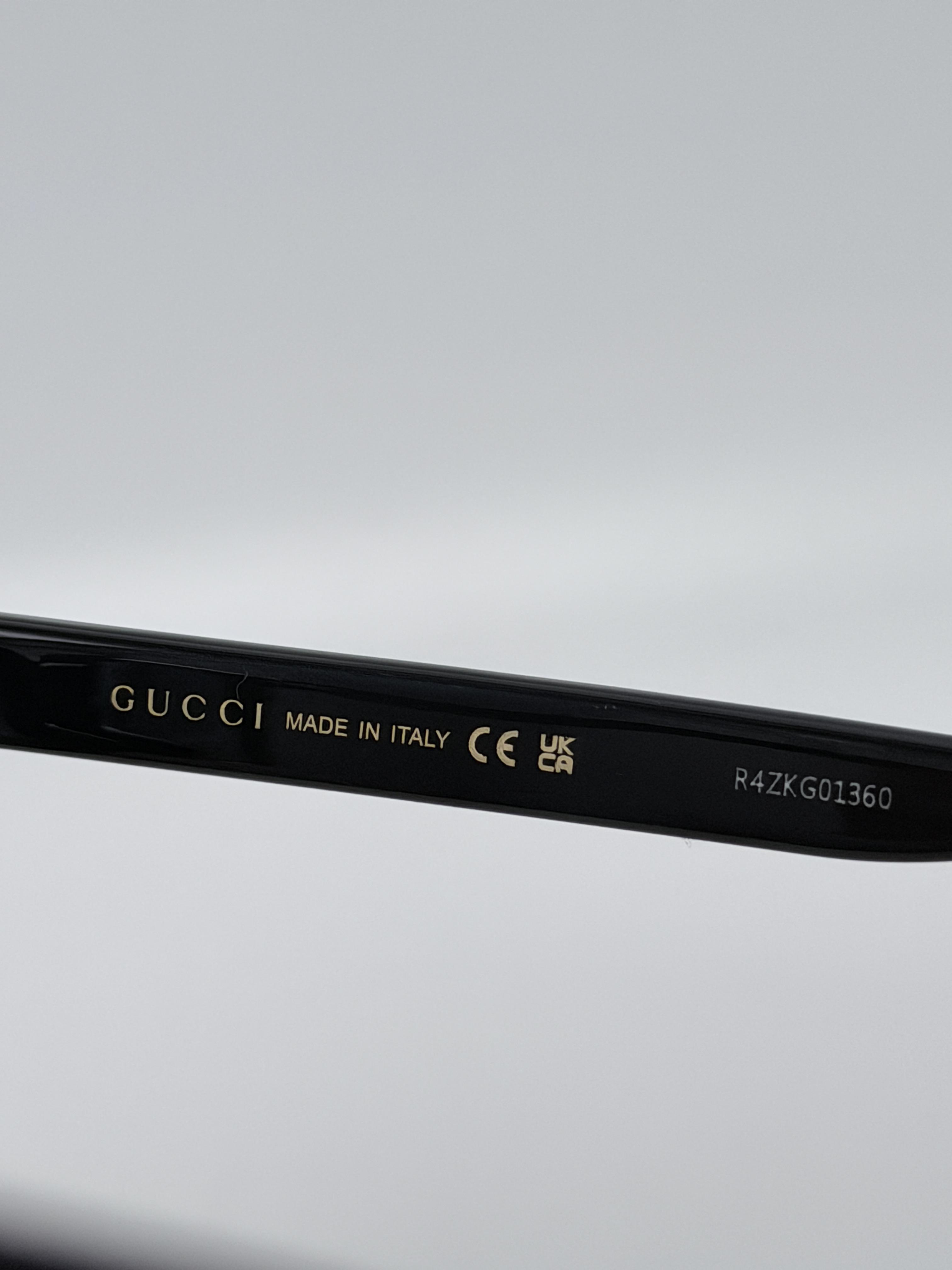 Gucci GG1346SK 001 Black Square Sunglasses GG004S