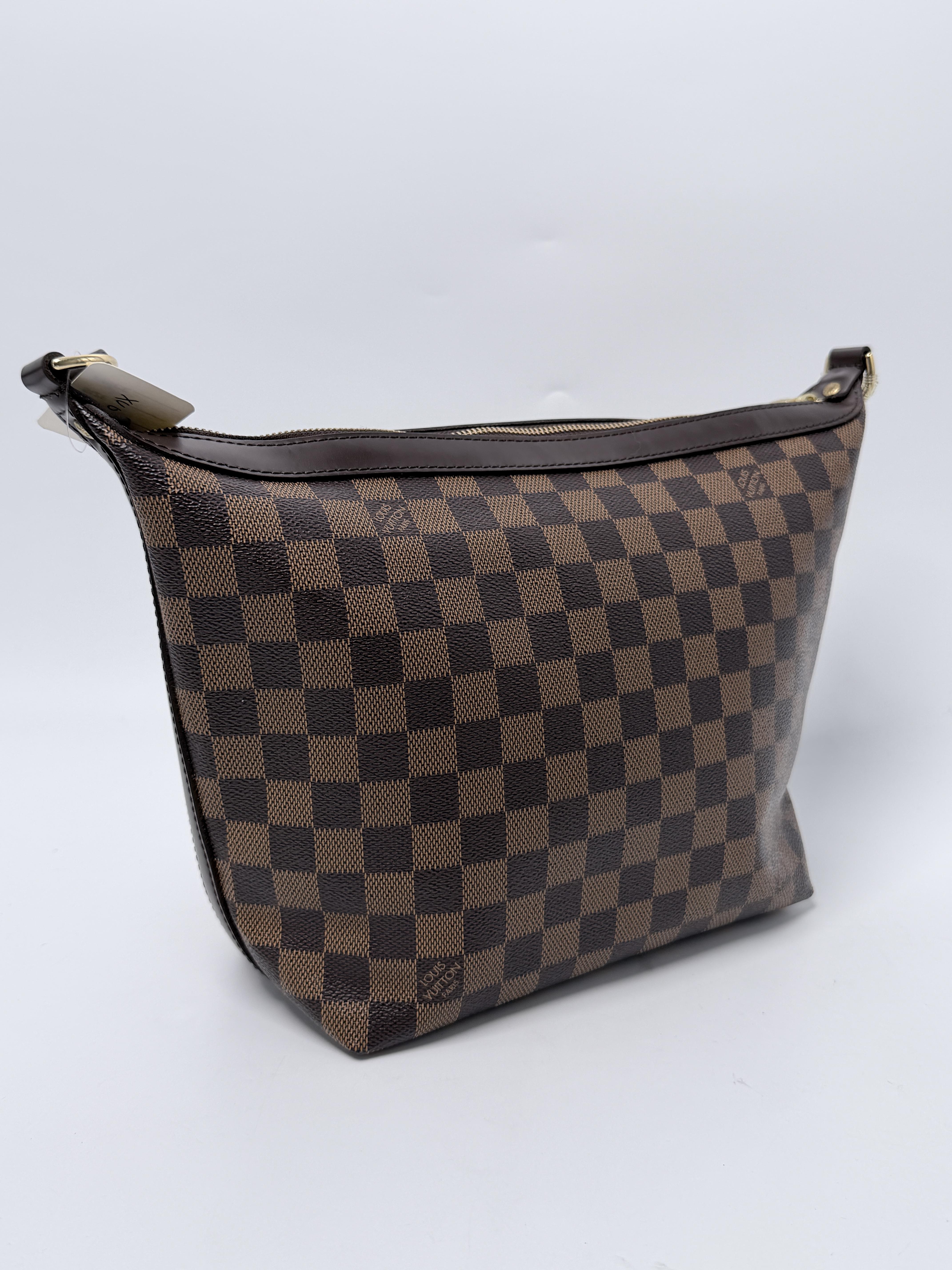 Illovo MM Damier Ebene Shoulder Bag Hobo Handbag XU099LV