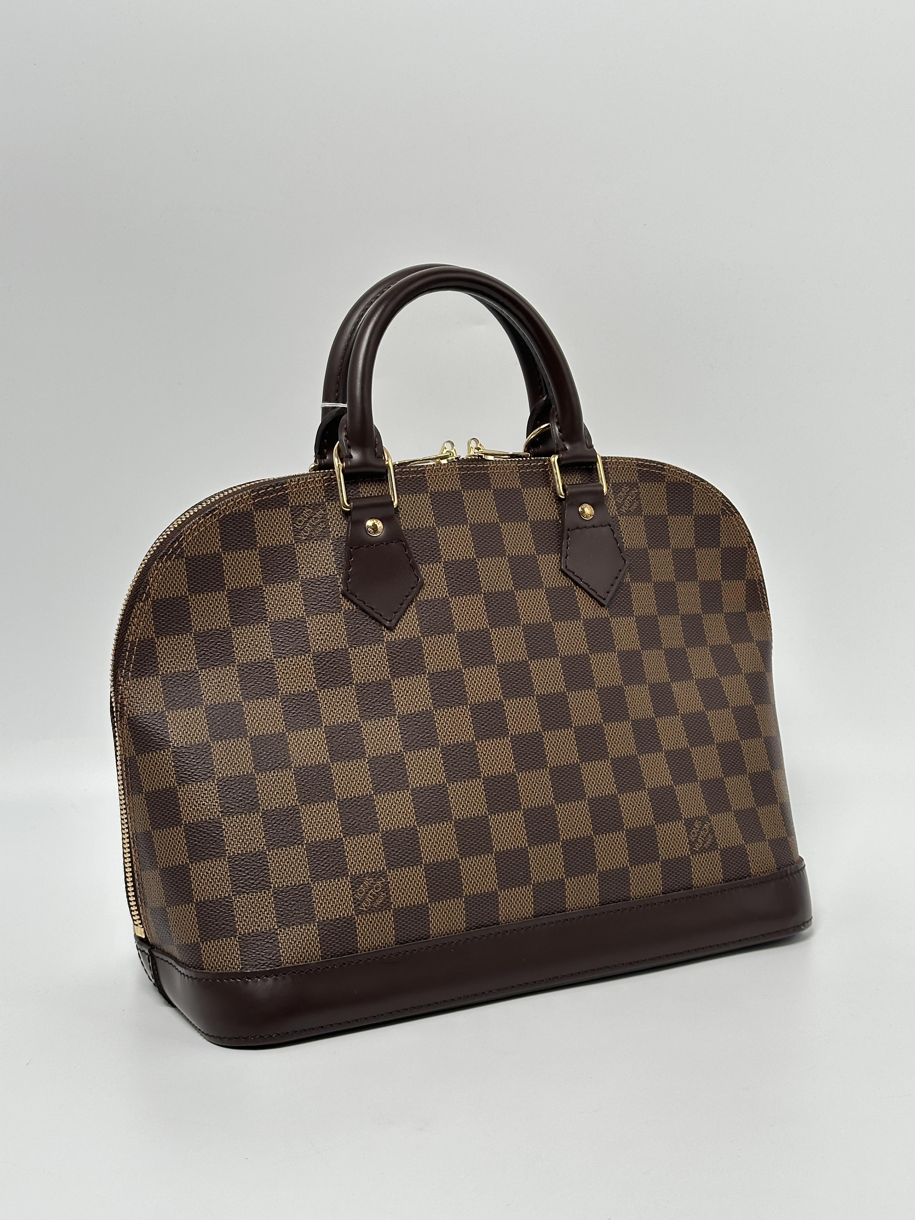 Damier Ebene Alma PM Top Handle Bag JE1061LV