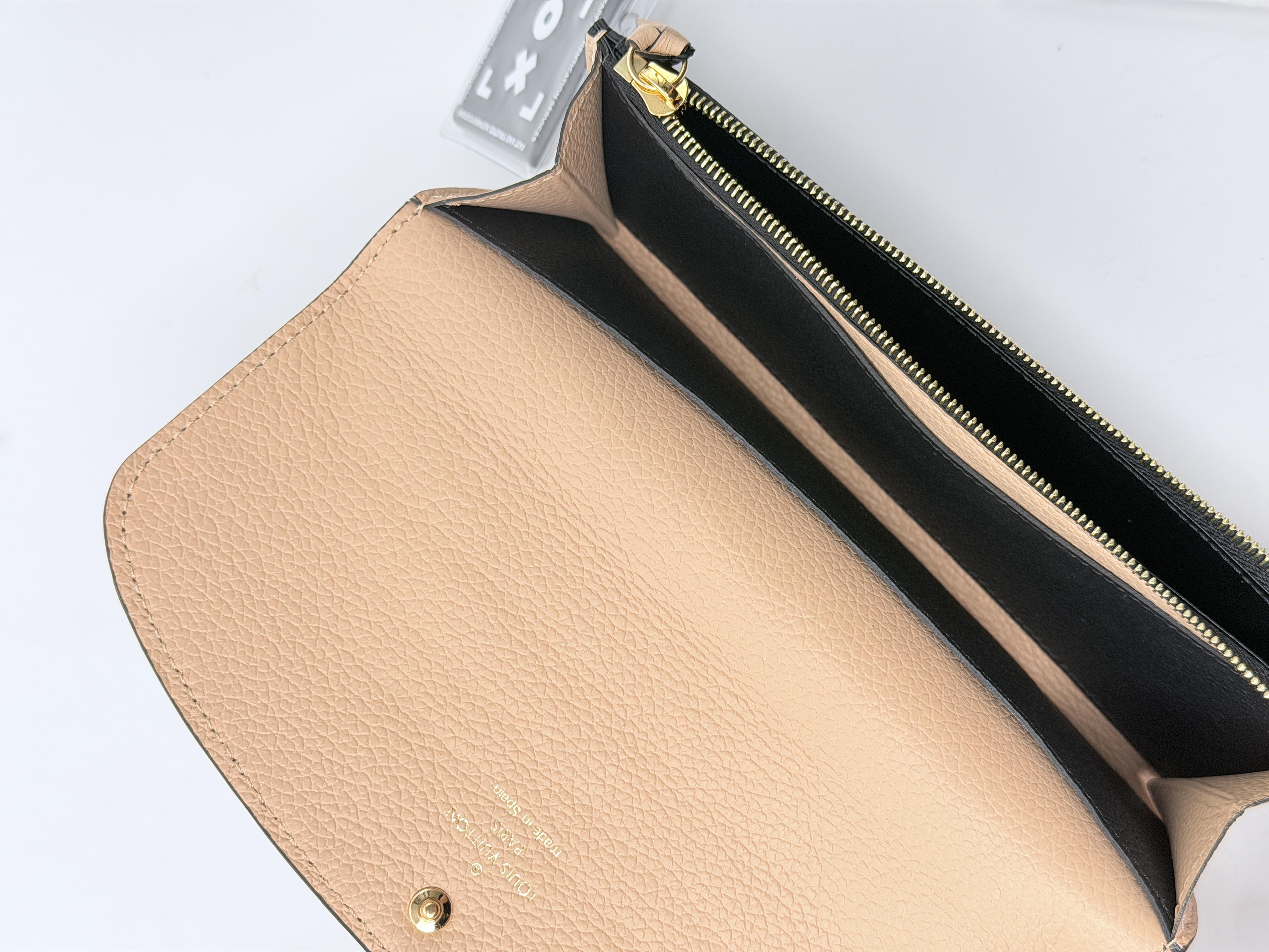 Monogram Empreinte Emilie Wallet Noir Black JA1404LV