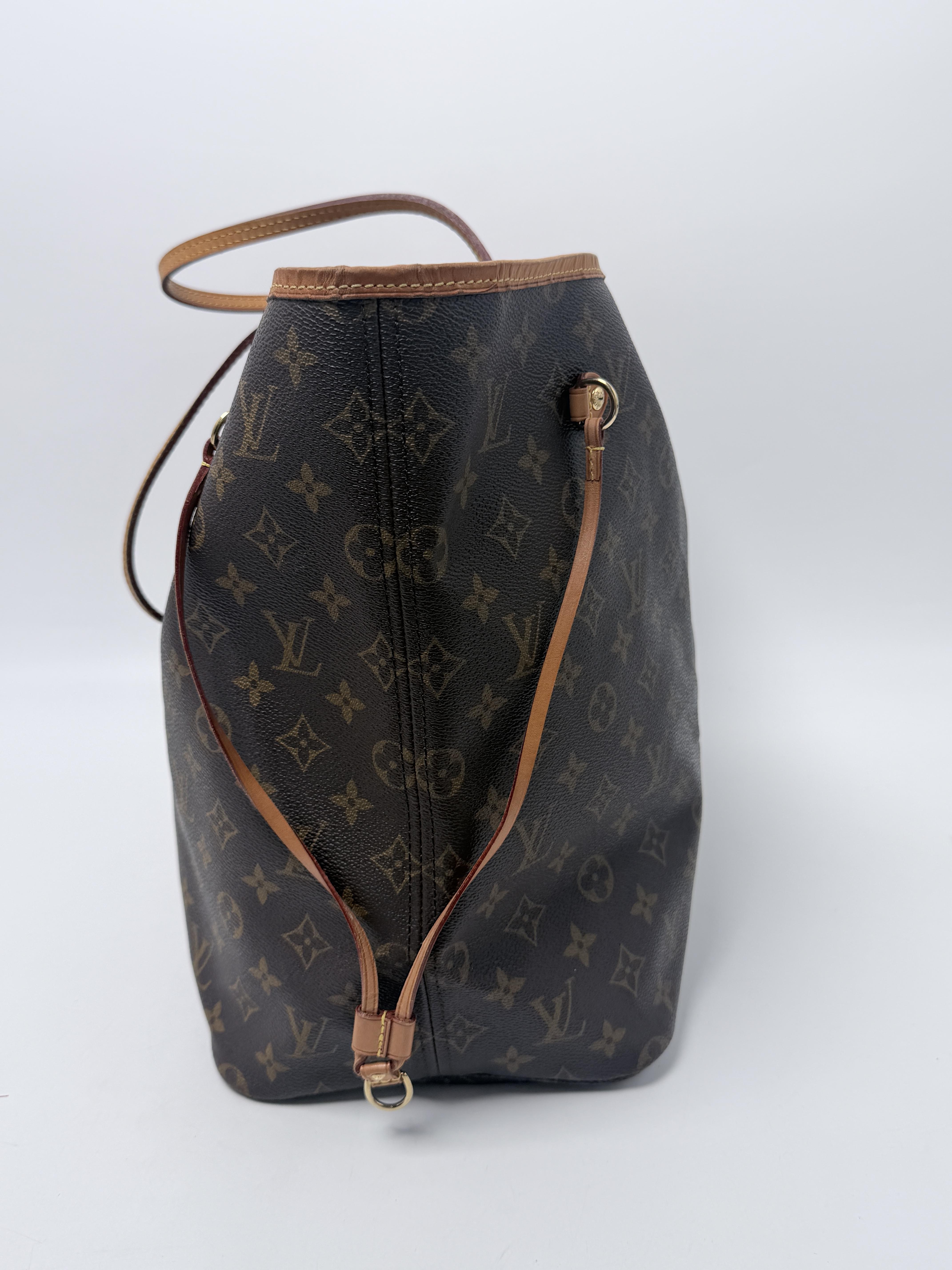 Monogram Neverfull GM Tote Bag Top Handle Handbag JA1211LV