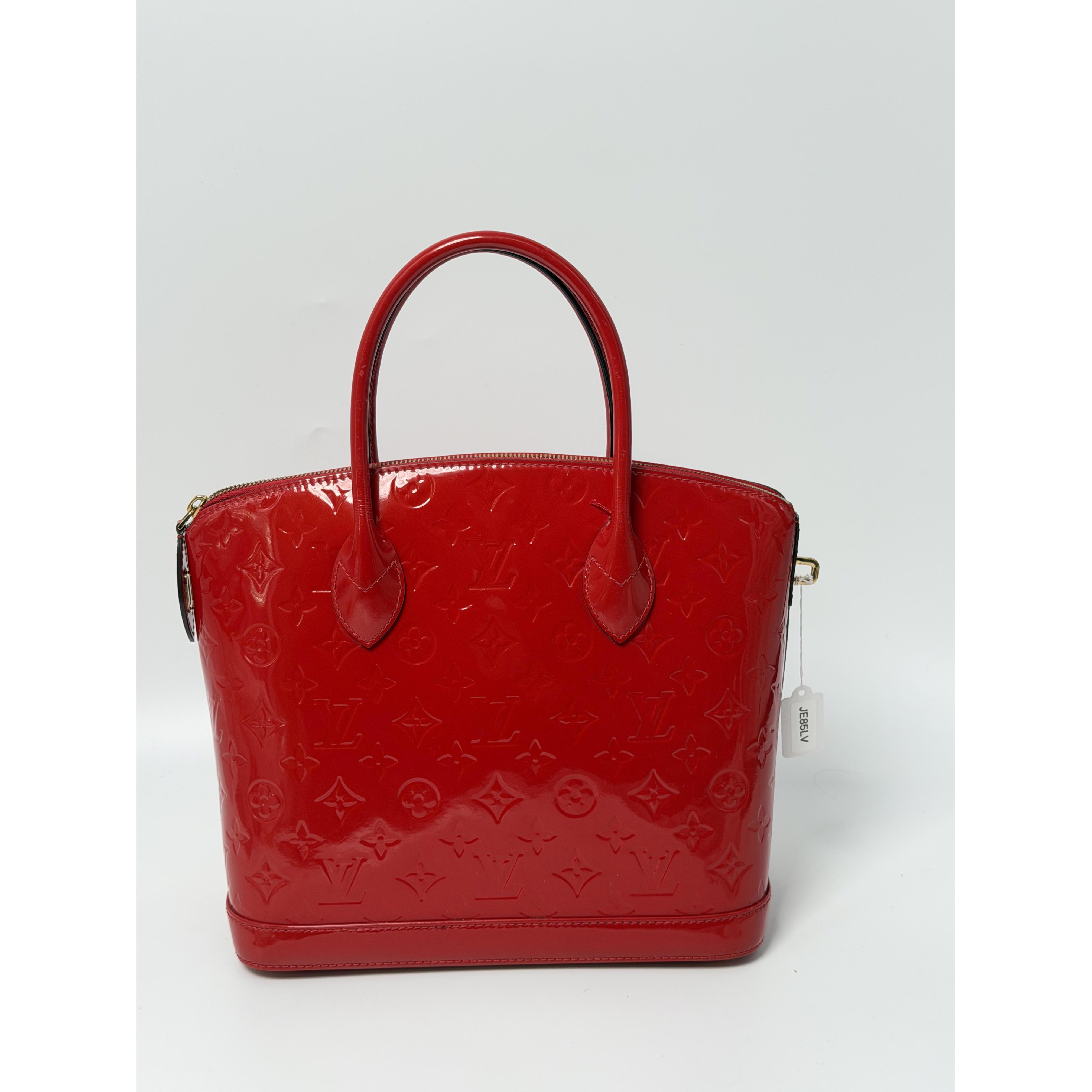 Lockit Handbag Monogram Vernis JE85LV