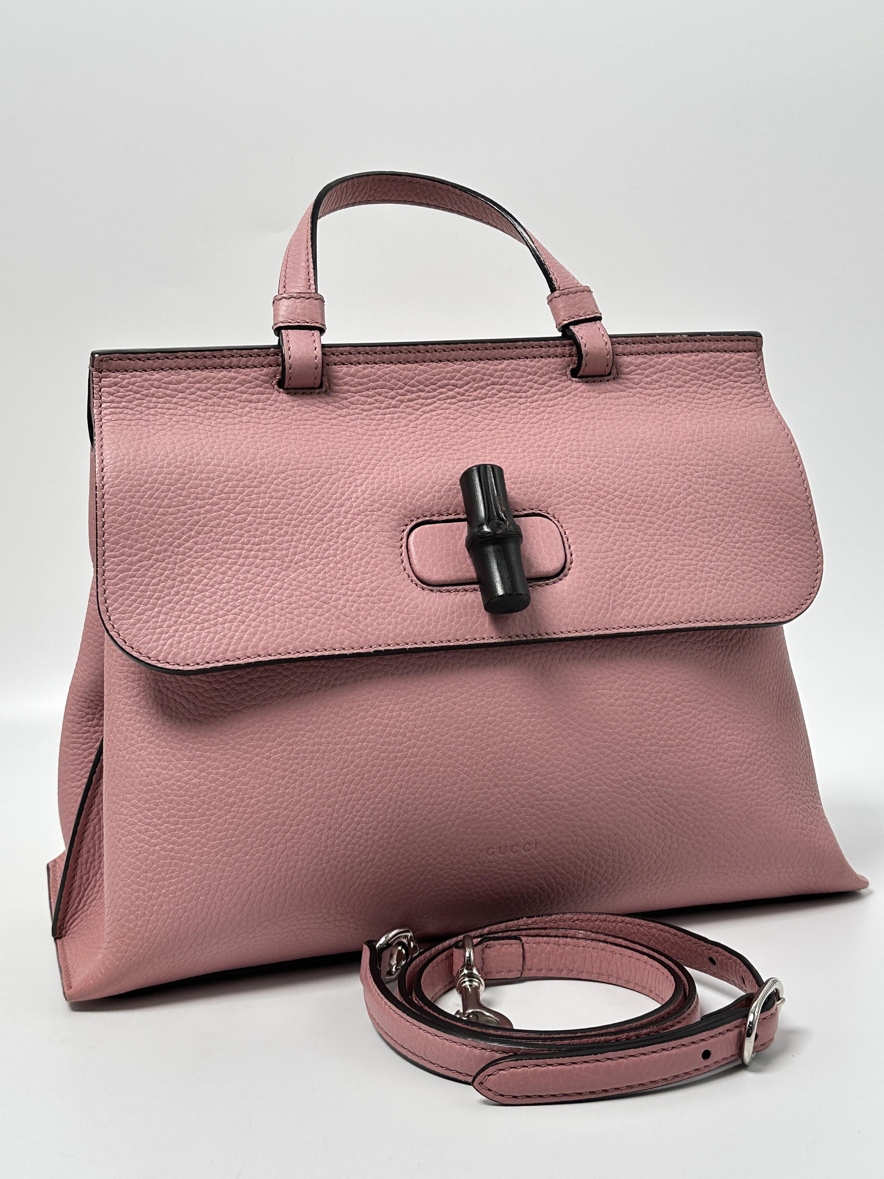Pink Bamboo Daily Top Handle Bag JE645GG