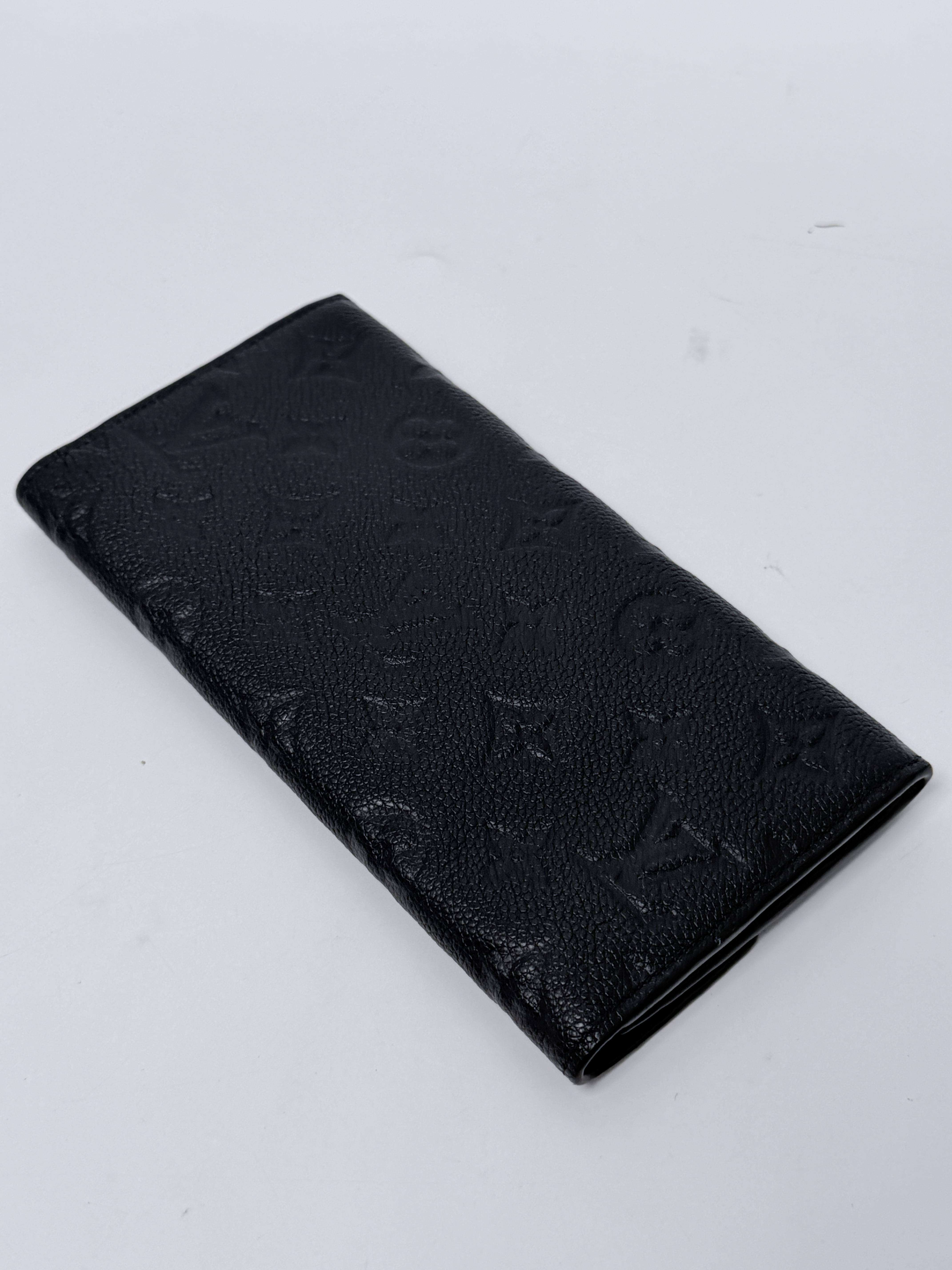 Sarah Wallet Monogram Empreinte Noir Black JD1675LV
