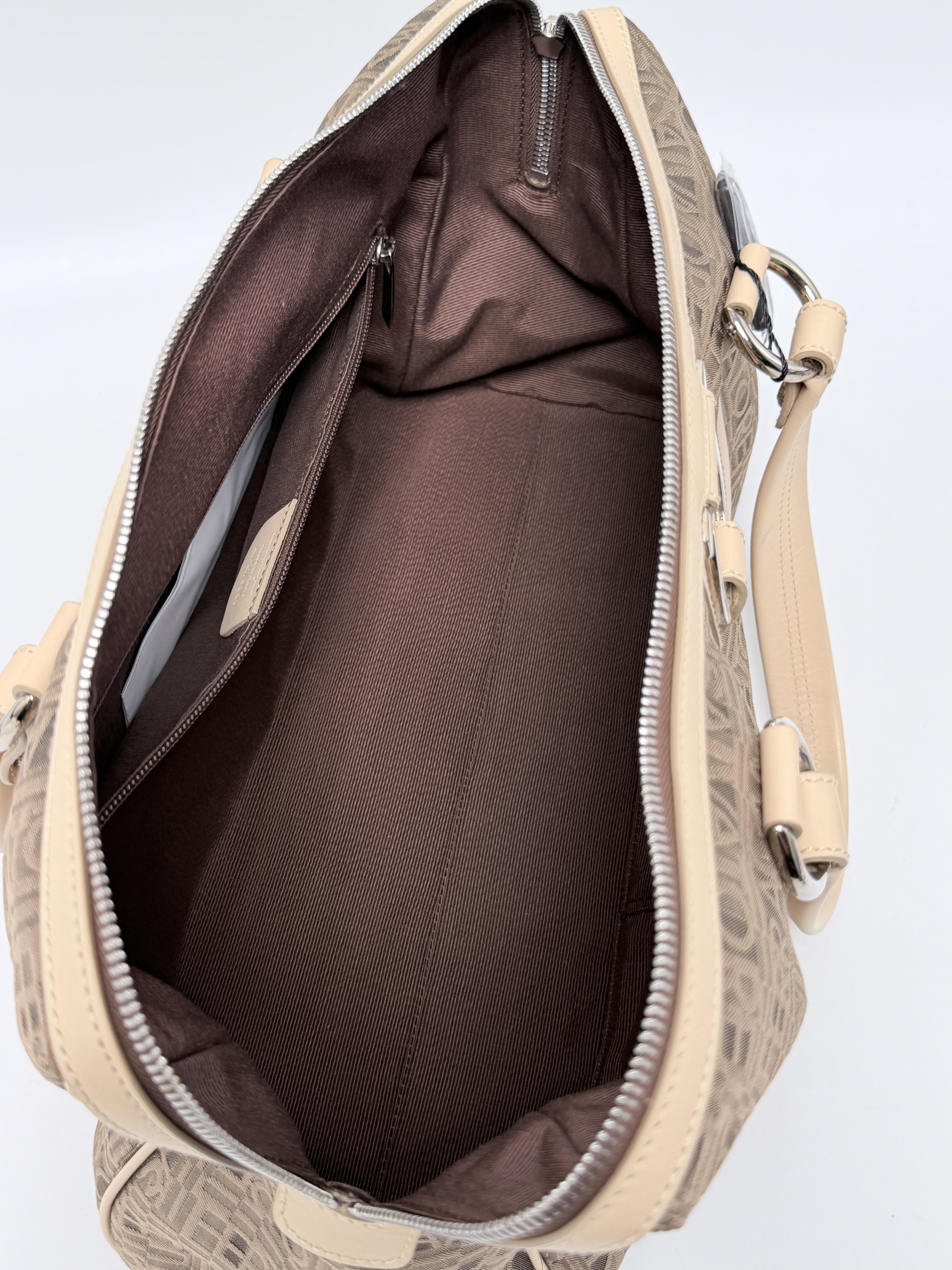 Ferragamo Gancini Monogram Boston Bag JD1260FG