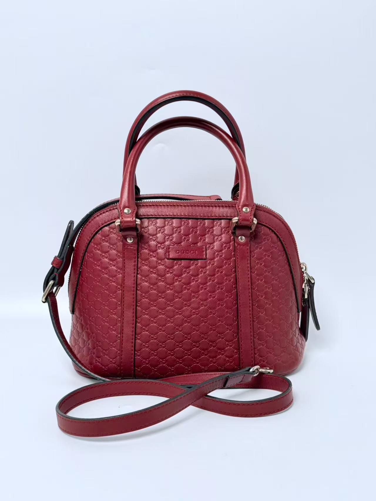 Microguccissima Mini Dome 2WAY Satchel XU014GG