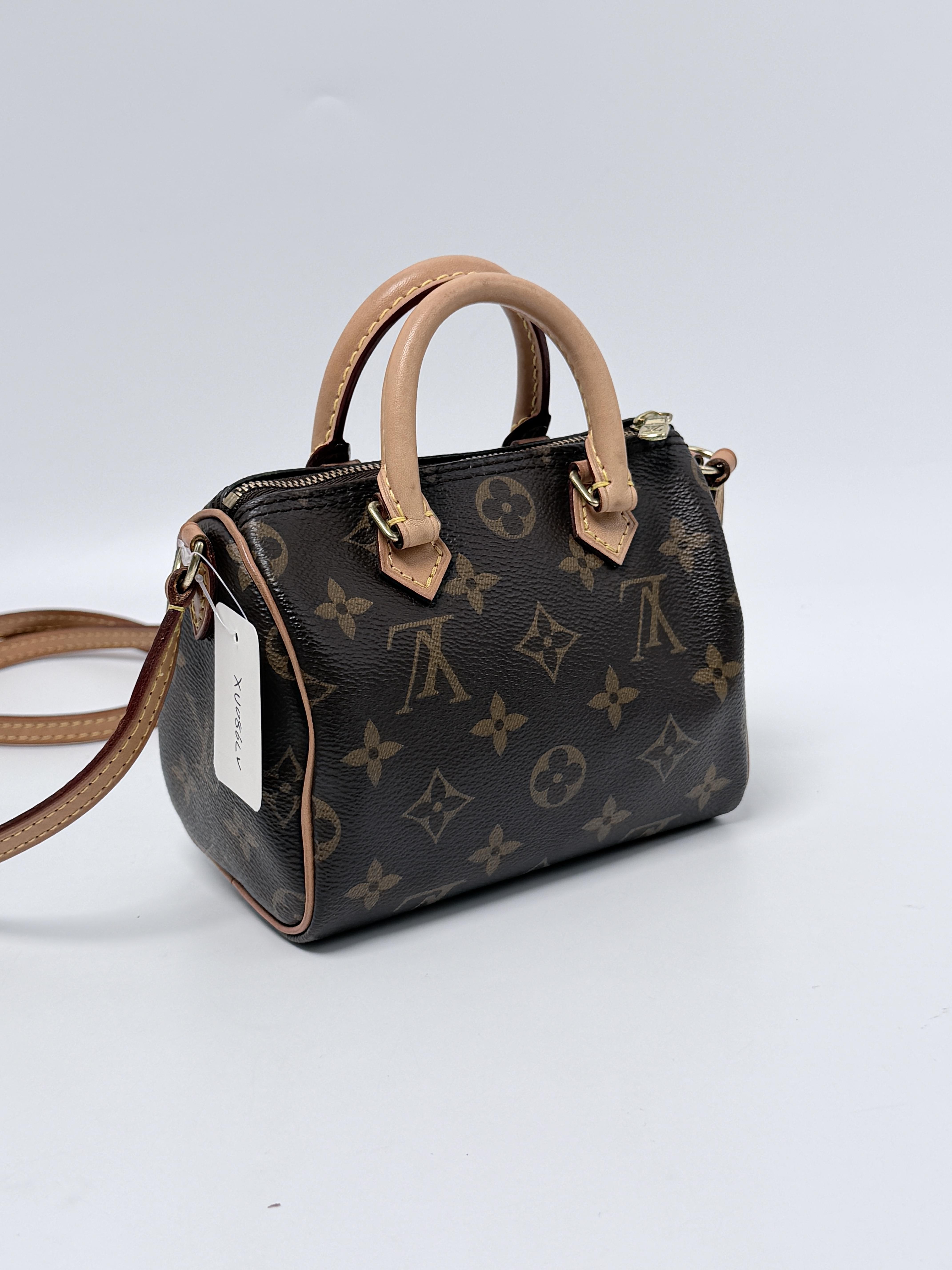 Monogram Nano Speedy Shoulder Bag XU086LV