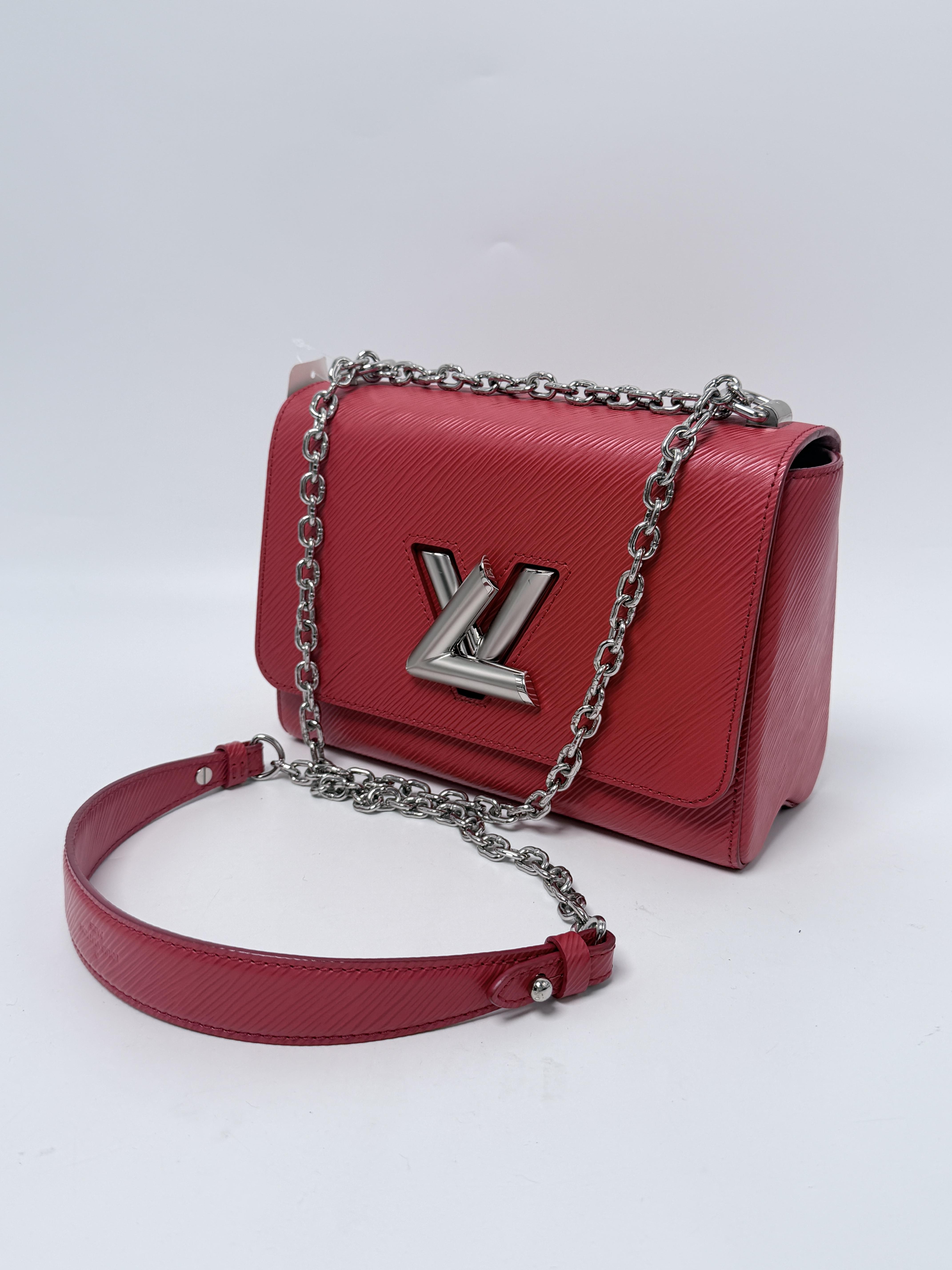 Crossbody Bag Twist Chain Shoulder Handbag Red ZS120LV