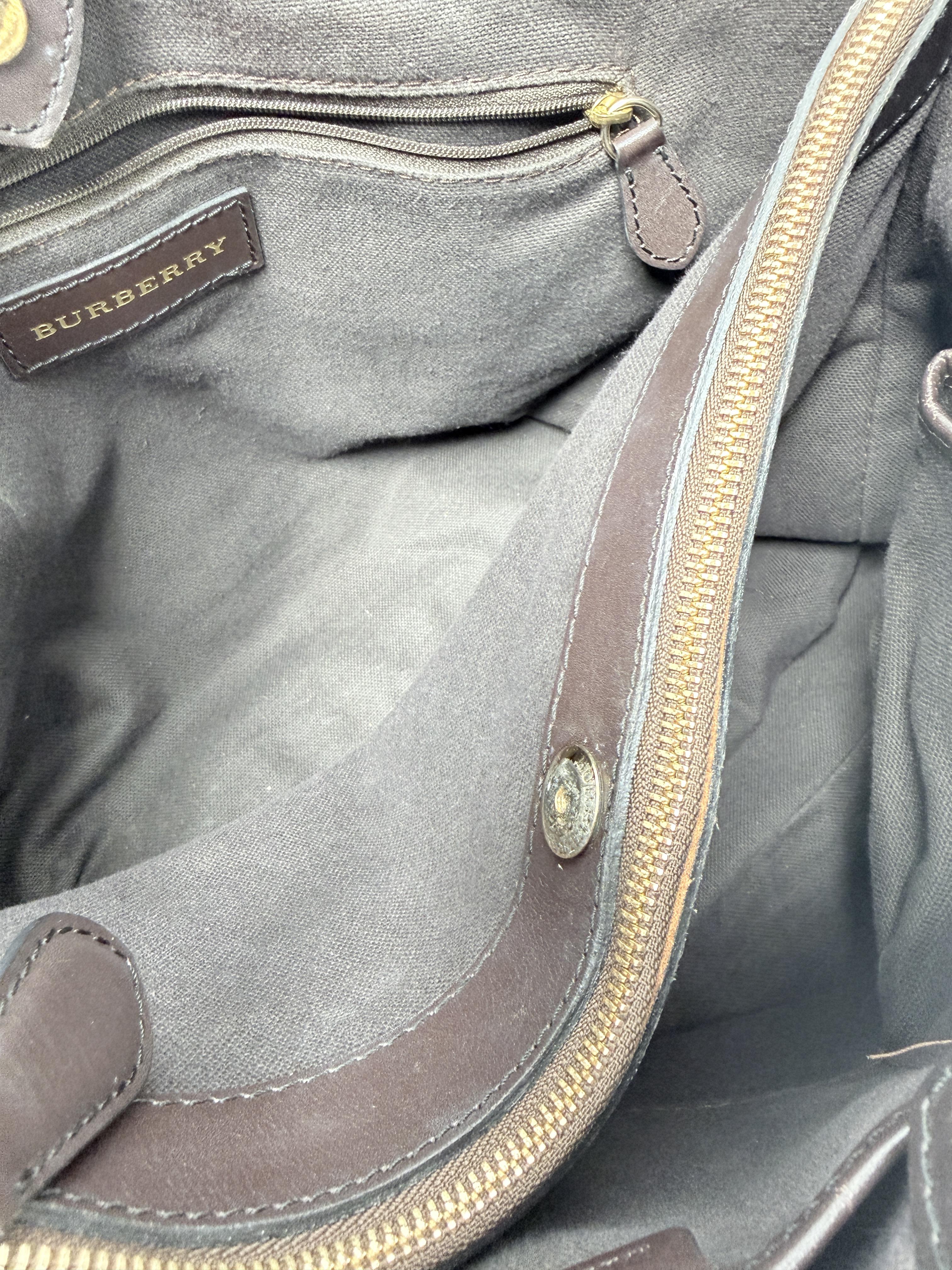Large Northfield Haymarket Check Pleated Crossbody Tote Bag JA1356BL