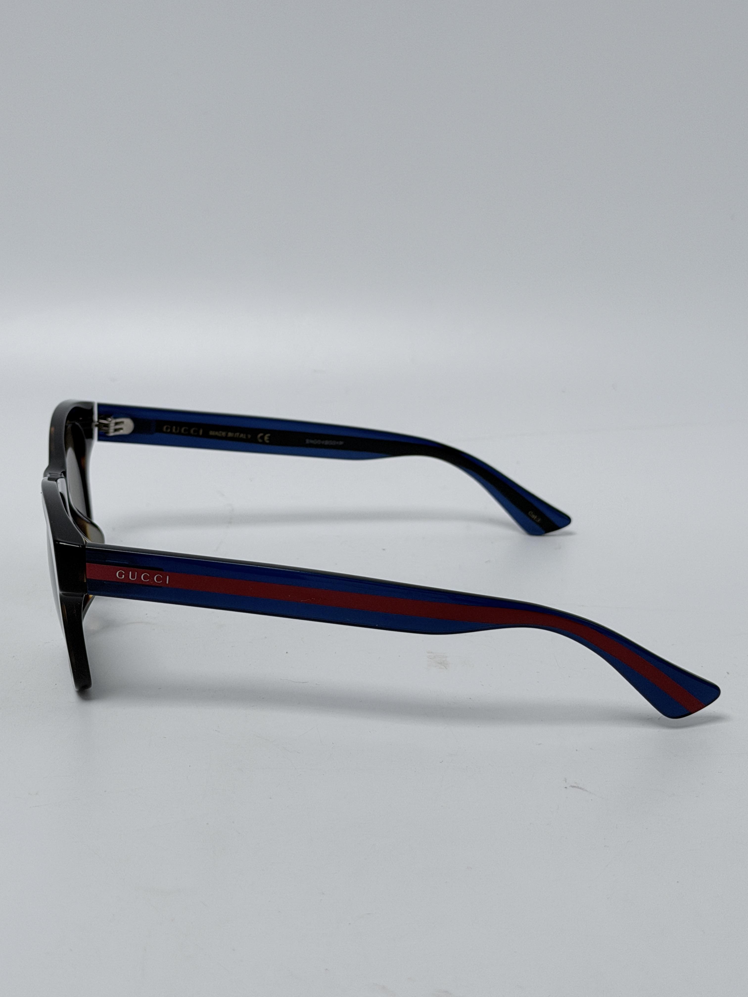 Gucci GG0326S Square Tortoiseshell Sunglasses with Hard Case ZS101GG