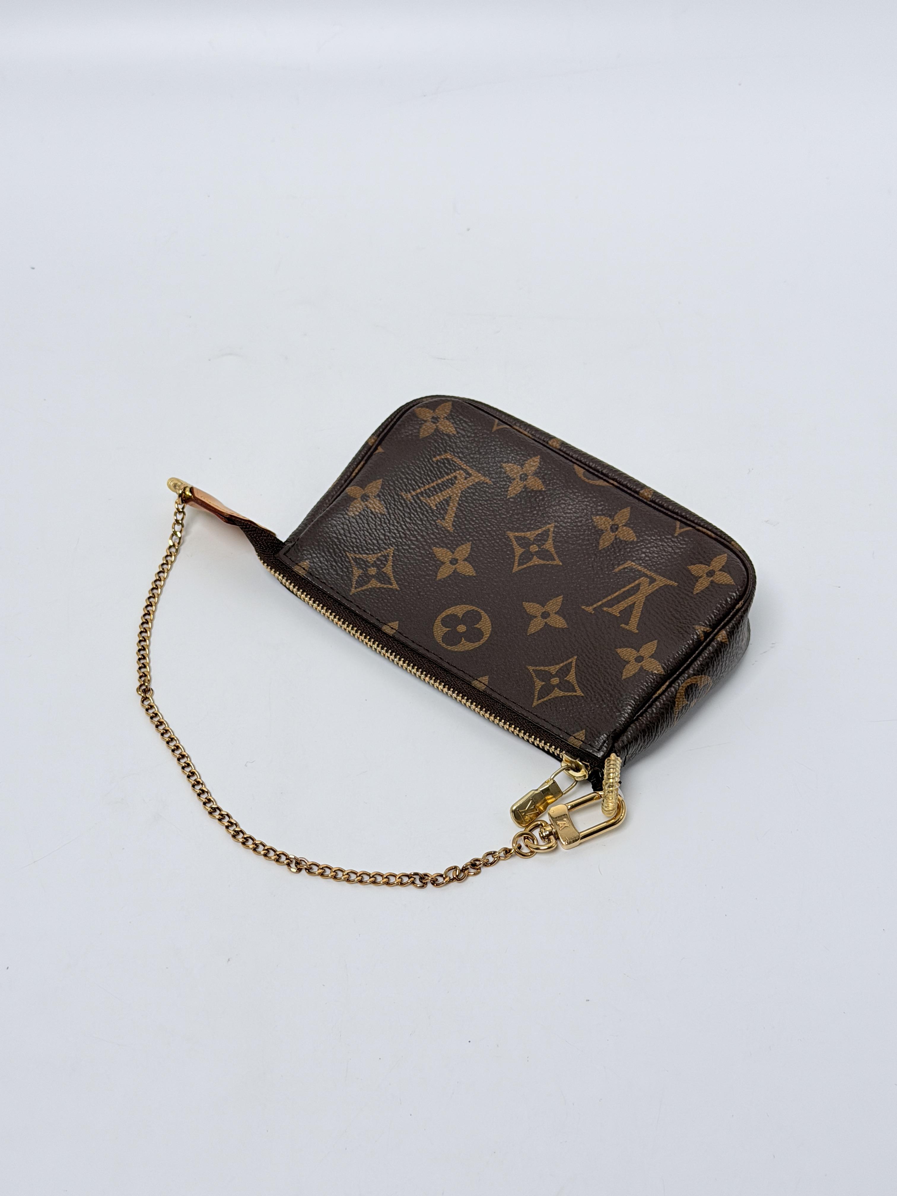 Monogram Canvas Mini Pochette Accessoires Chain Bag JA1360LV