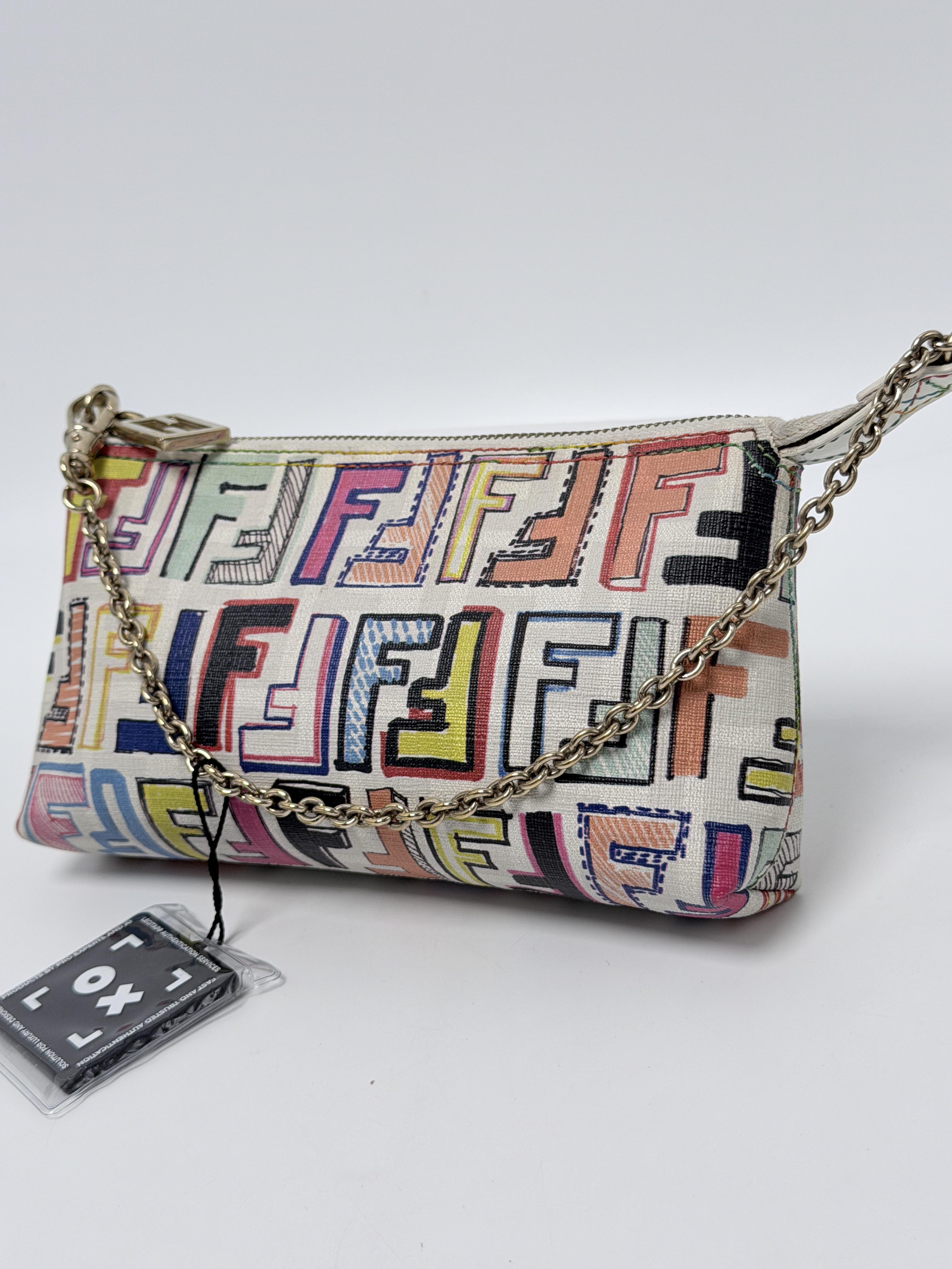 Multicolor Zucca Spalmati Chain Pochette JD1291FD
