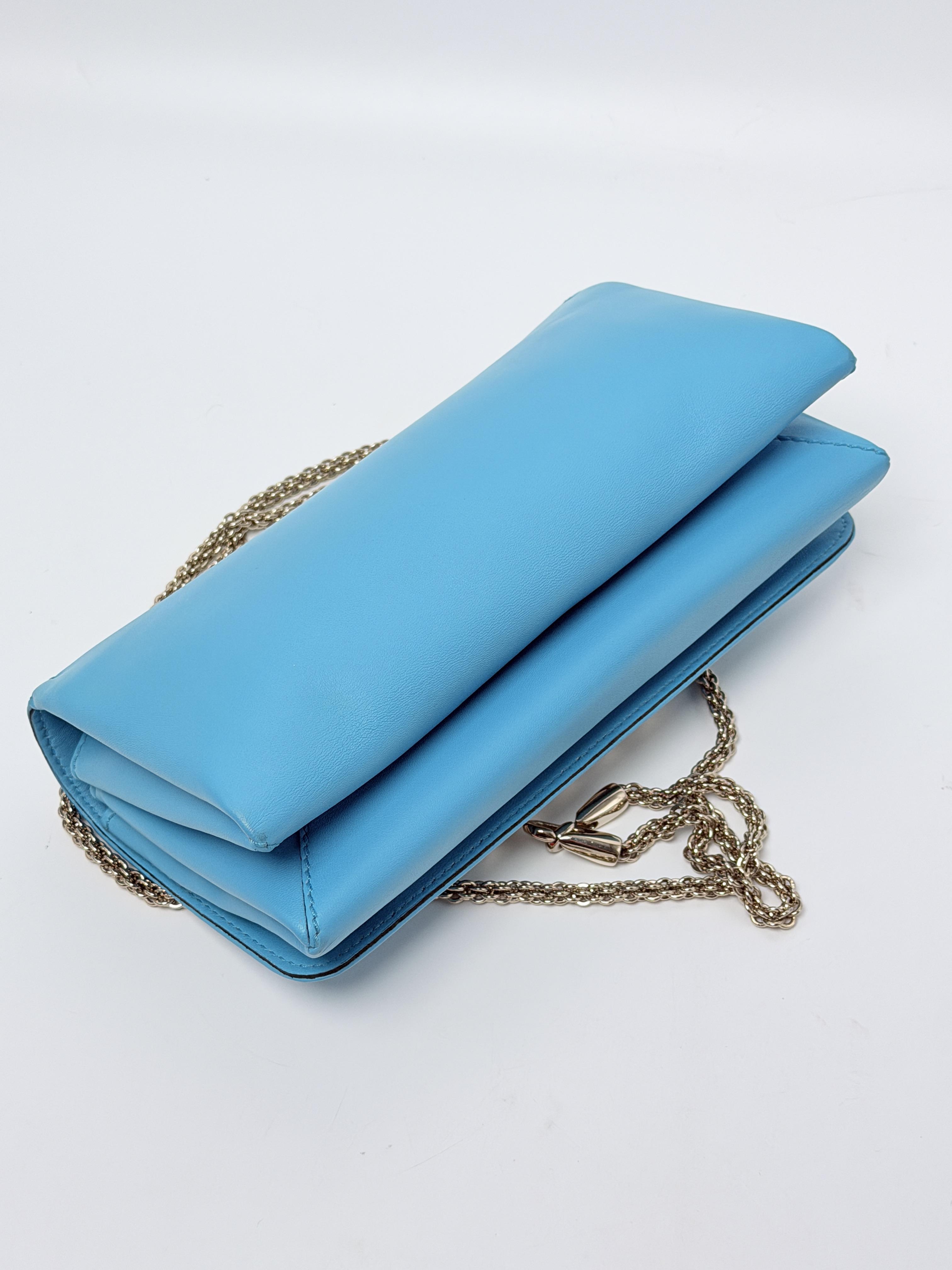 Garavani Va Va Voom Turquoise Rockstud Shoulder Crossbody Bag JD1551VL