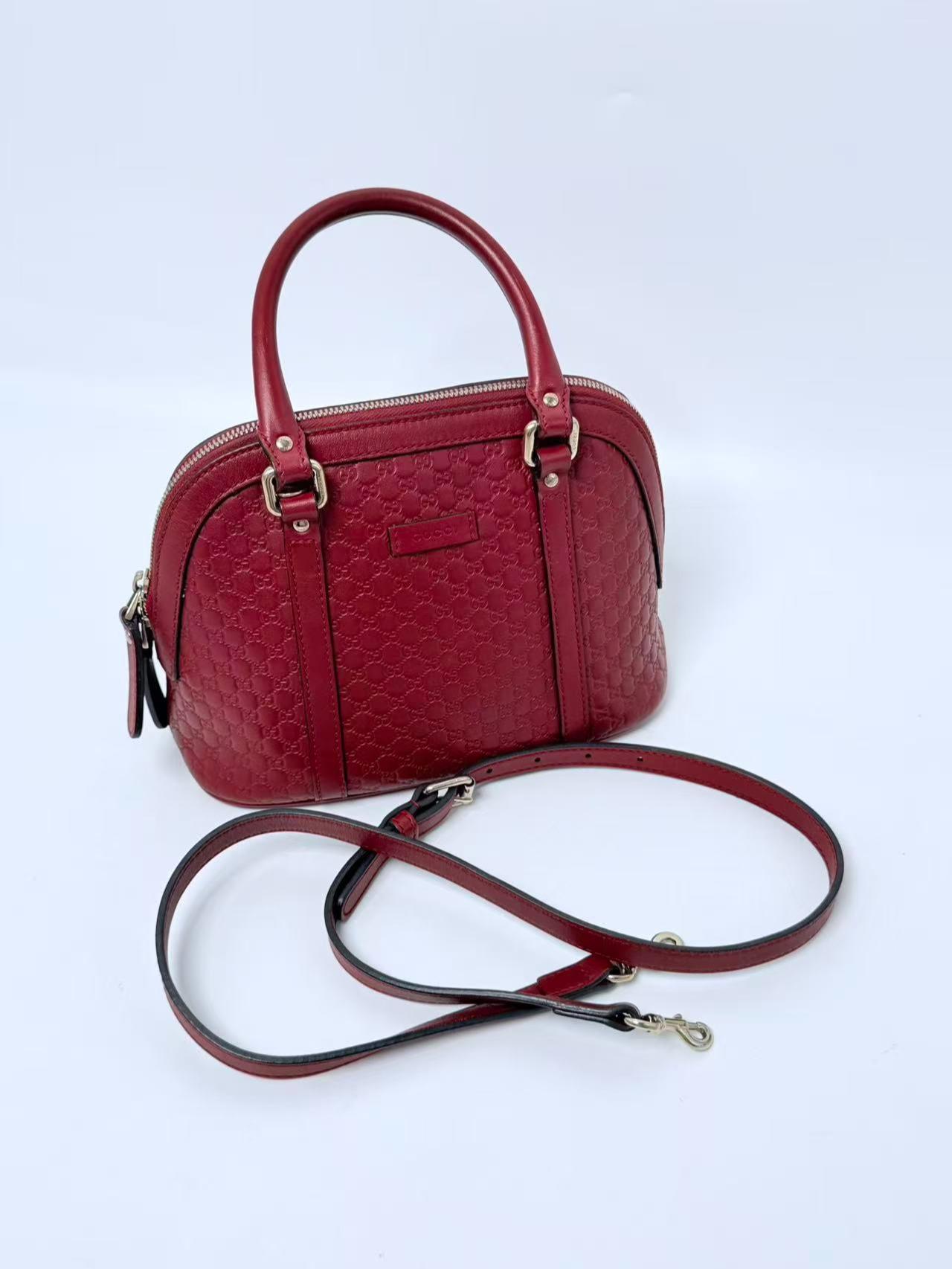Microguccissima Mini Dome 2WAY Satchel XU014GG