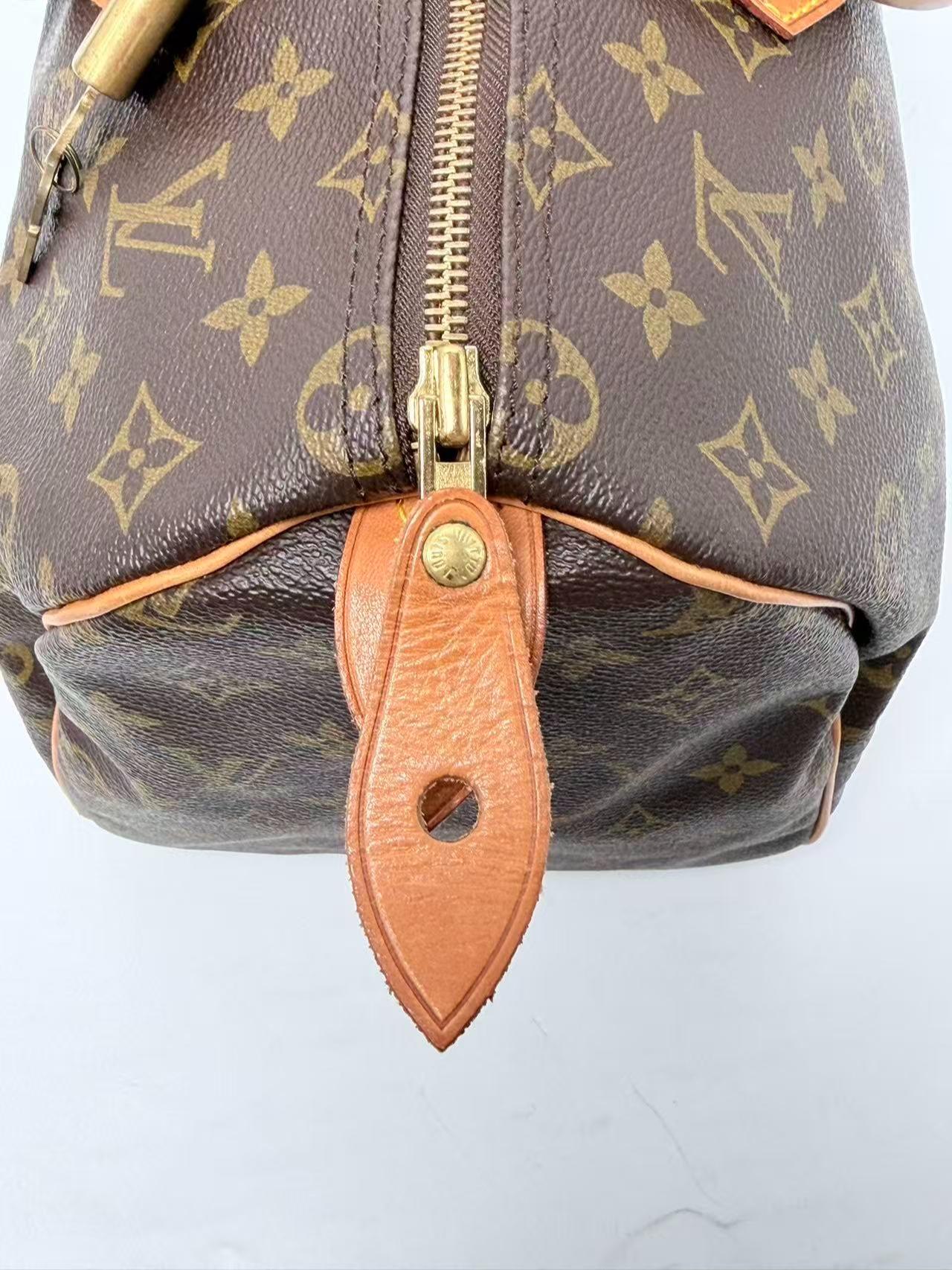 Monogram Speedy 35 Handbag Handbag Shoulder Bag FR002LV