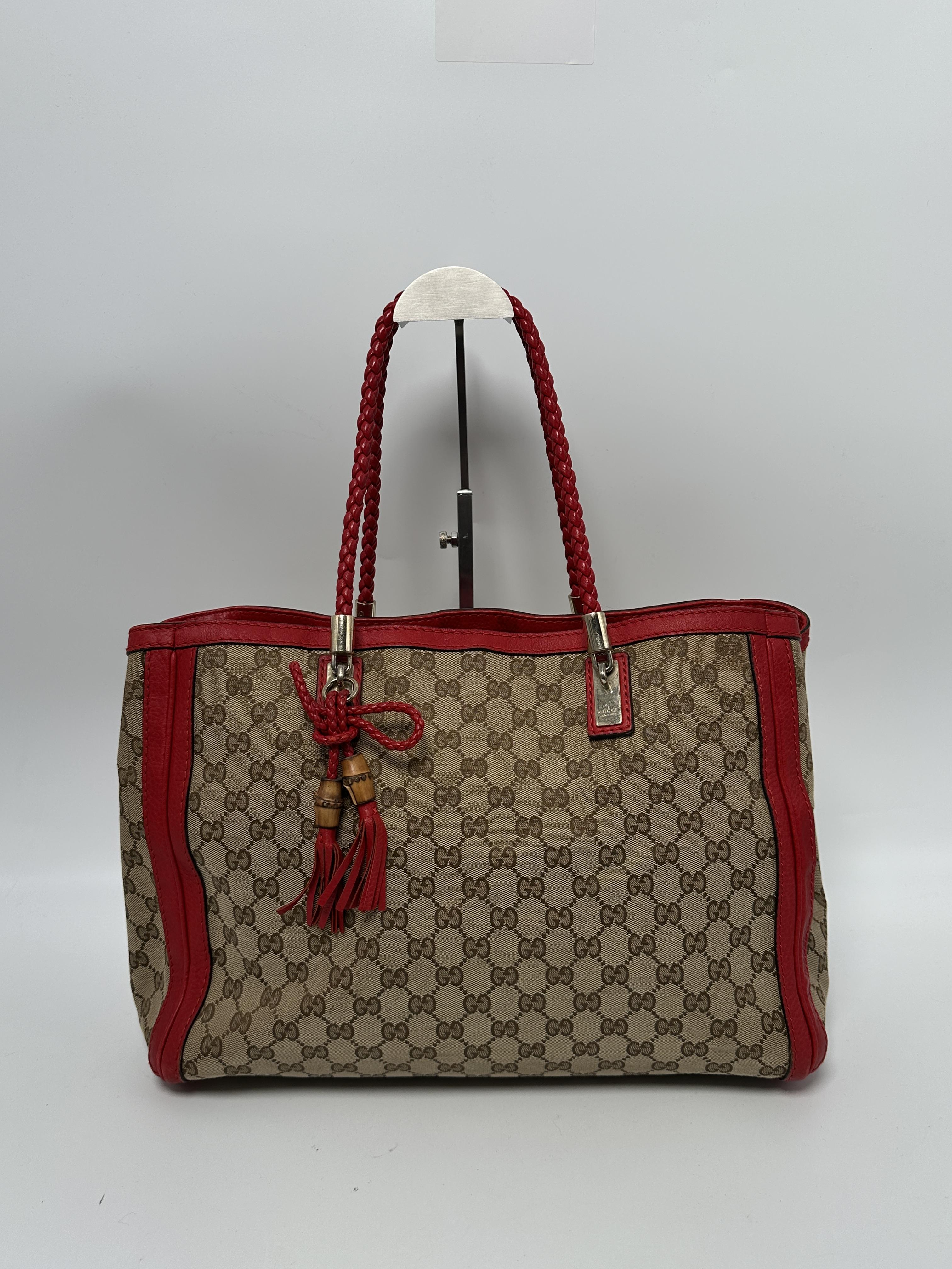 Pre-owned GUCCI canvas Tote Bags GG Bella Tote Bag JC204GG