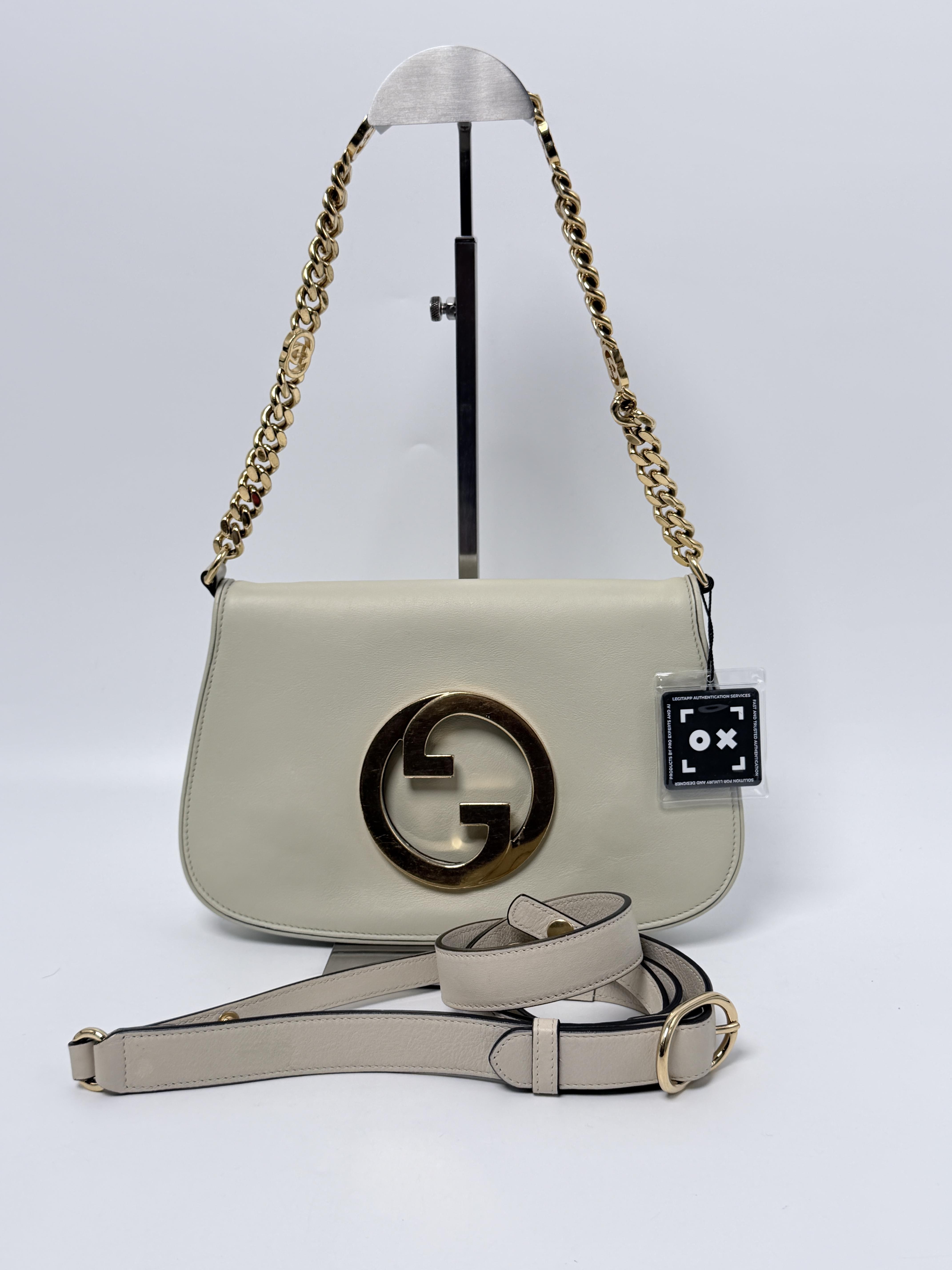 Blondie Medium Interlocking GG Crossbody Bag Shoulder Handbag JD1171GG