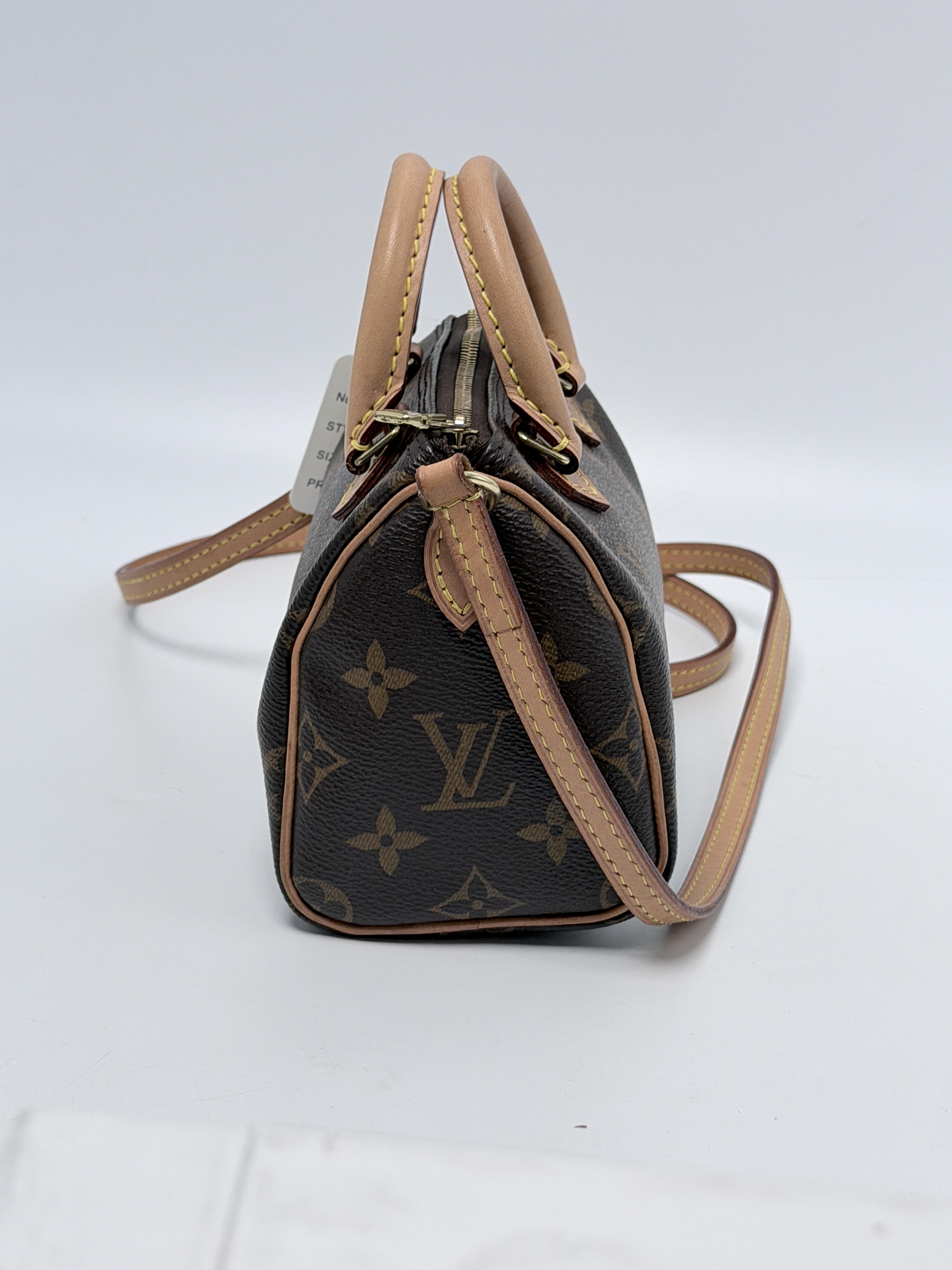 Monogram Nano Speedy Shoulder Bag XU086LV