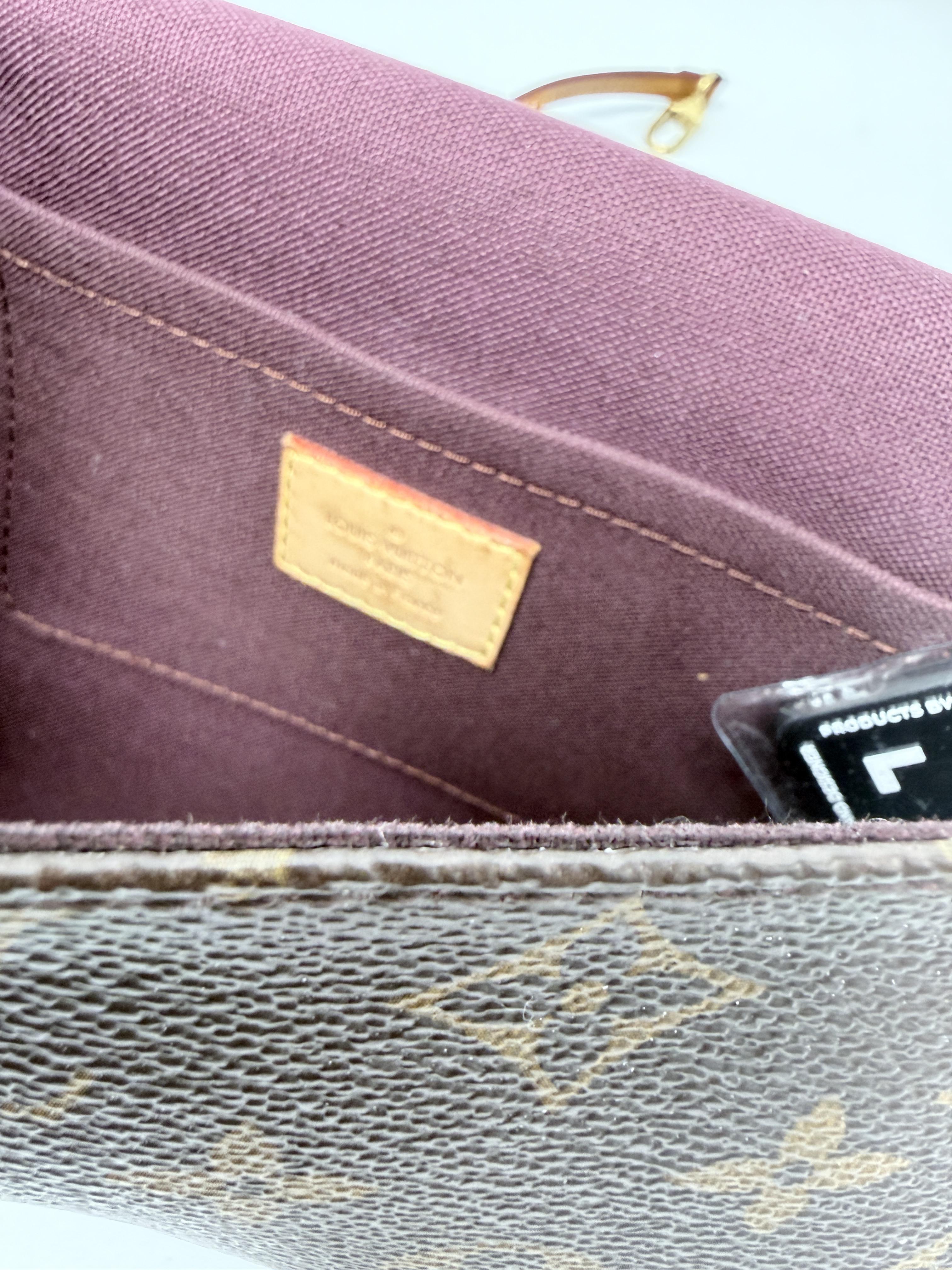 Monogram Favorite MM 3 Way Crossbody Bag Gold Chain JA1328LV