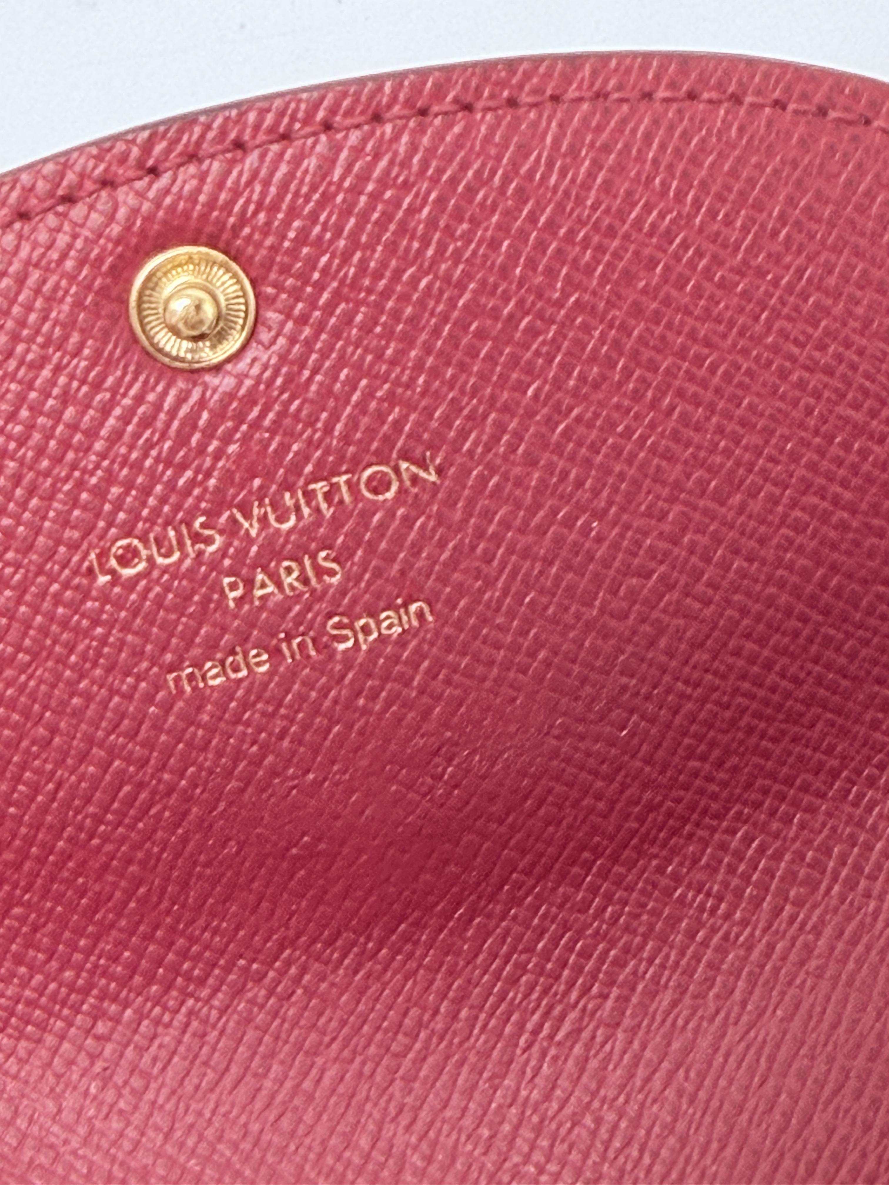 Rosalie Coin Purse Monogram Fuchsia JD1347LV