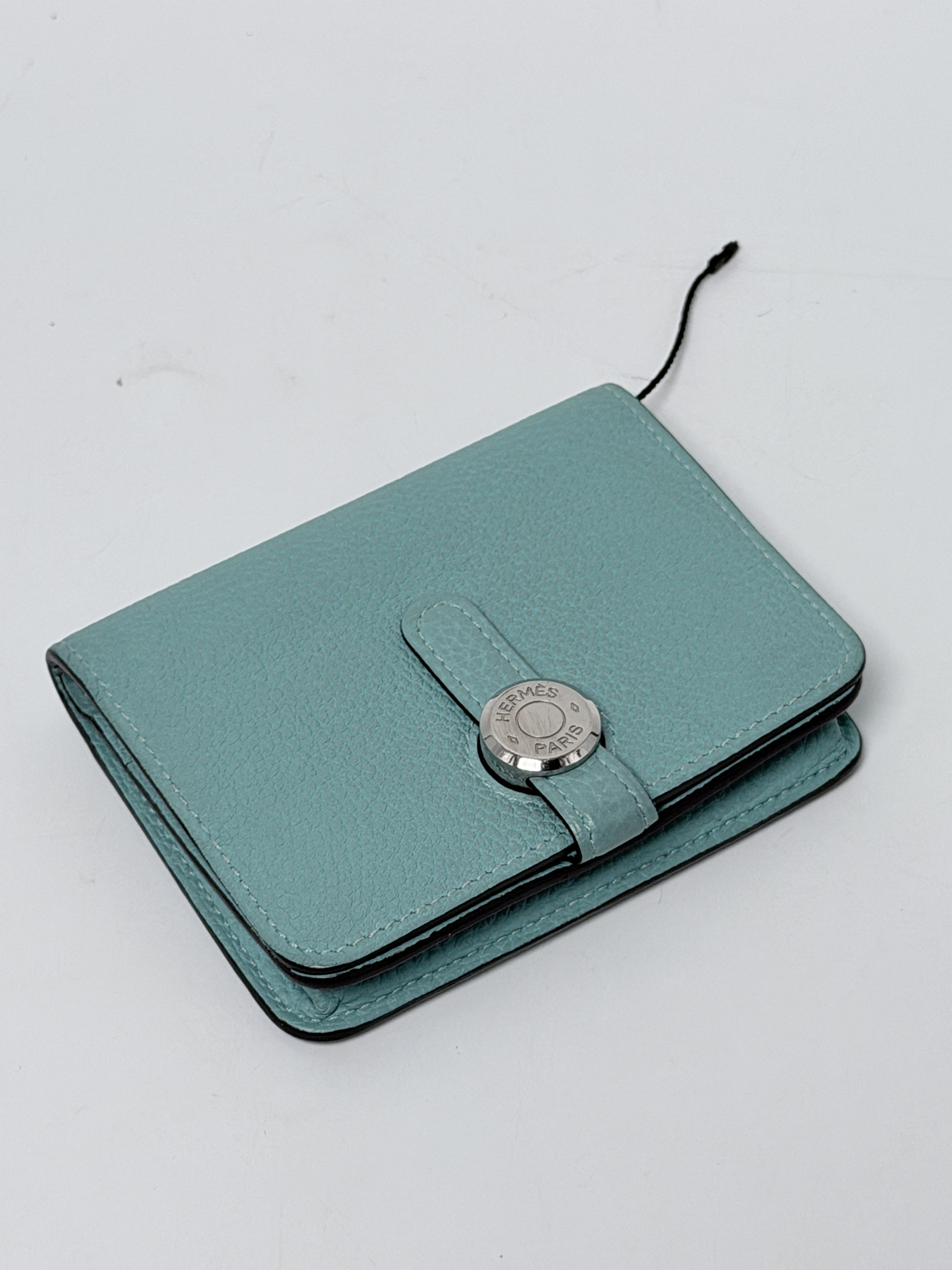 Bleu Atoll Dogon Compact Bifold Silver Hardware JE710HH