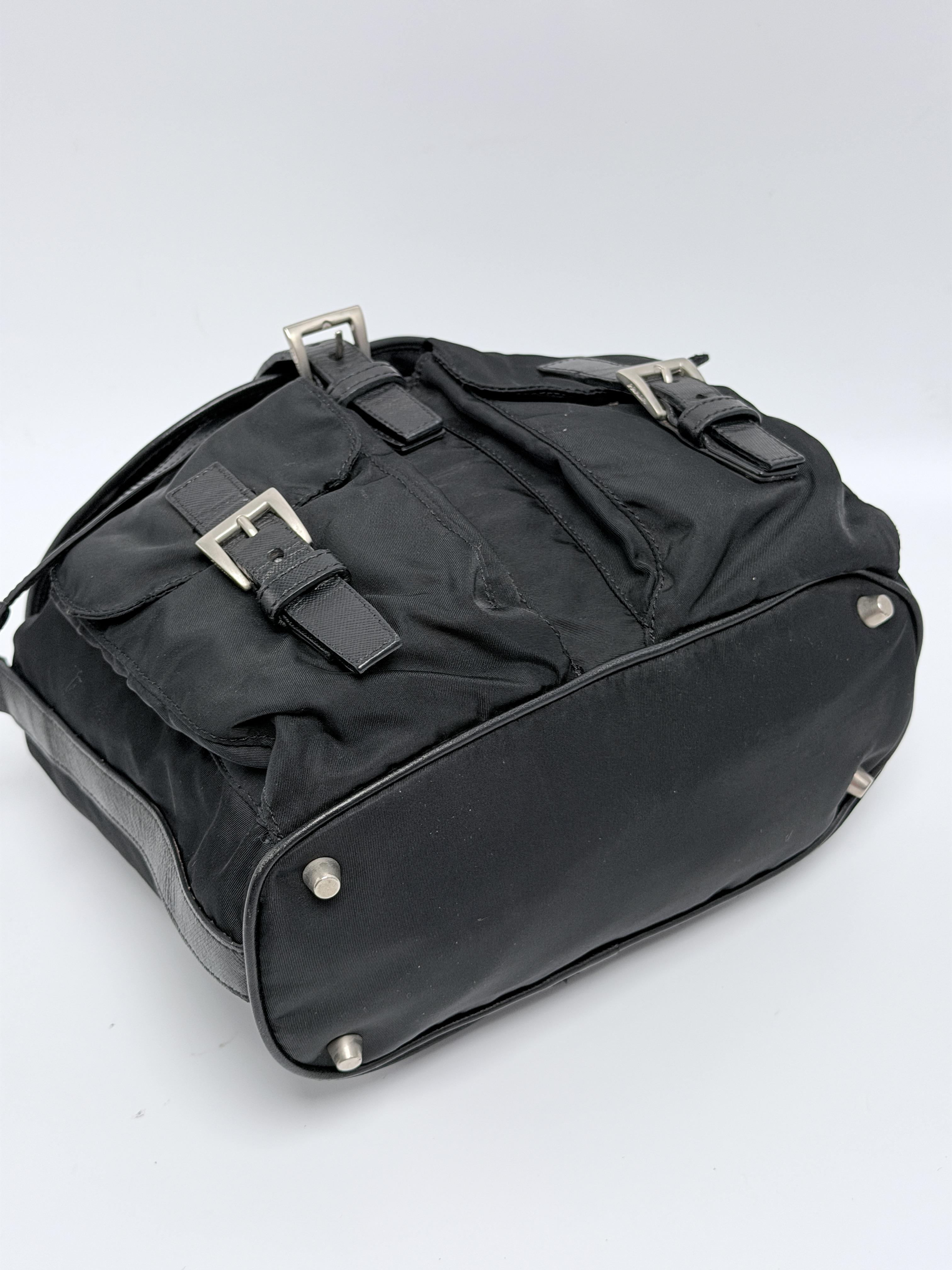 Vela Two Way Mini Crossbody Bag Backpack Black ZS151PR