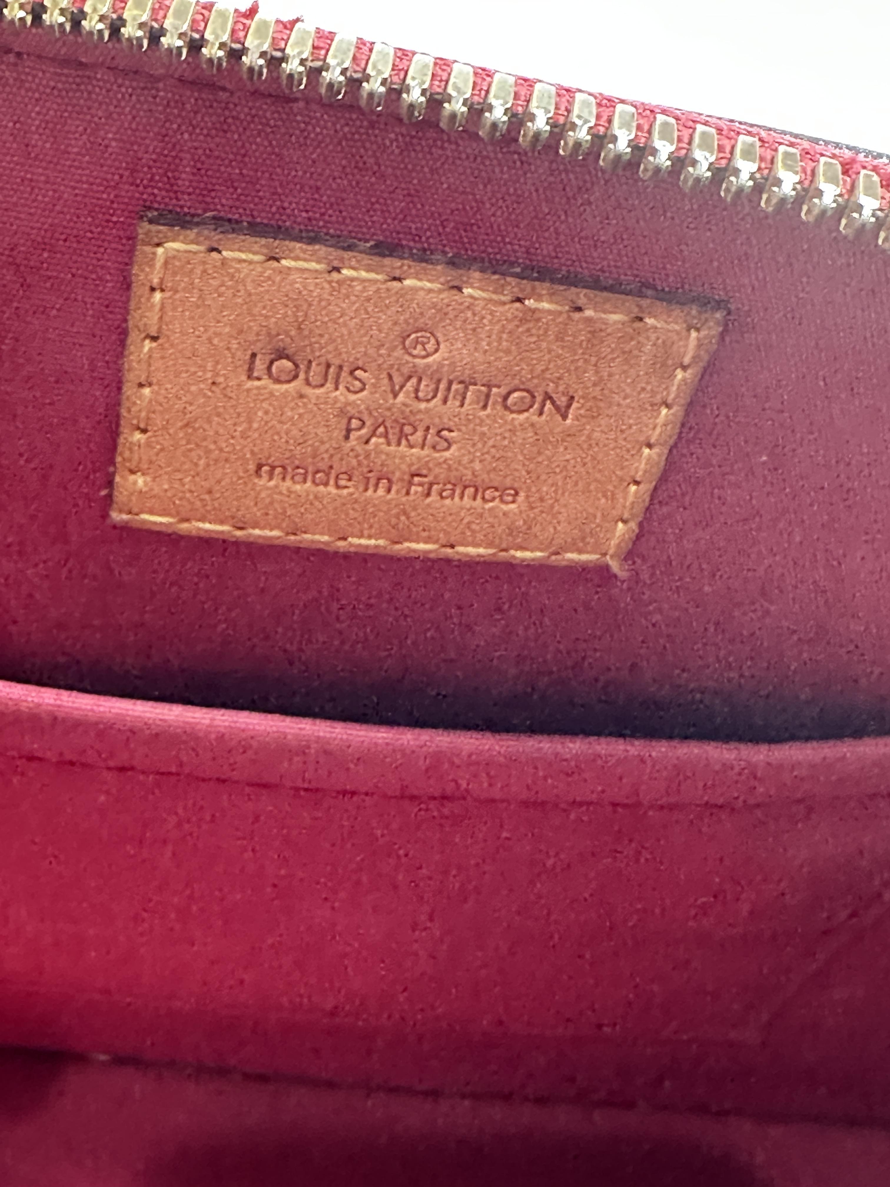 Alma BB Monogram Vernis Crossbody Bag SH377LV