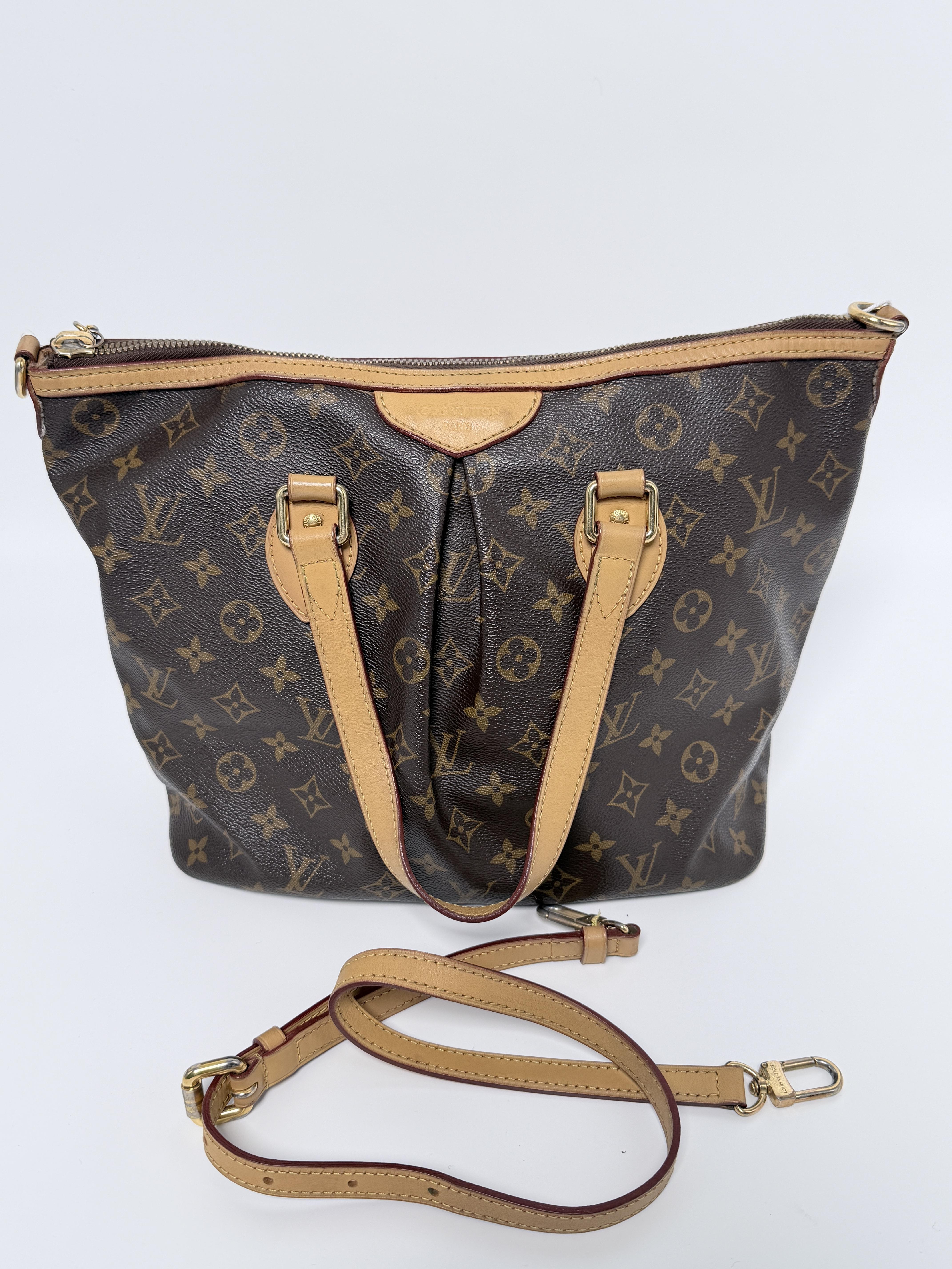 Pre-owned Louis Vuitton Leather Crossbody Bags Monogram Palermo PM Shoulder Bag JX316LV