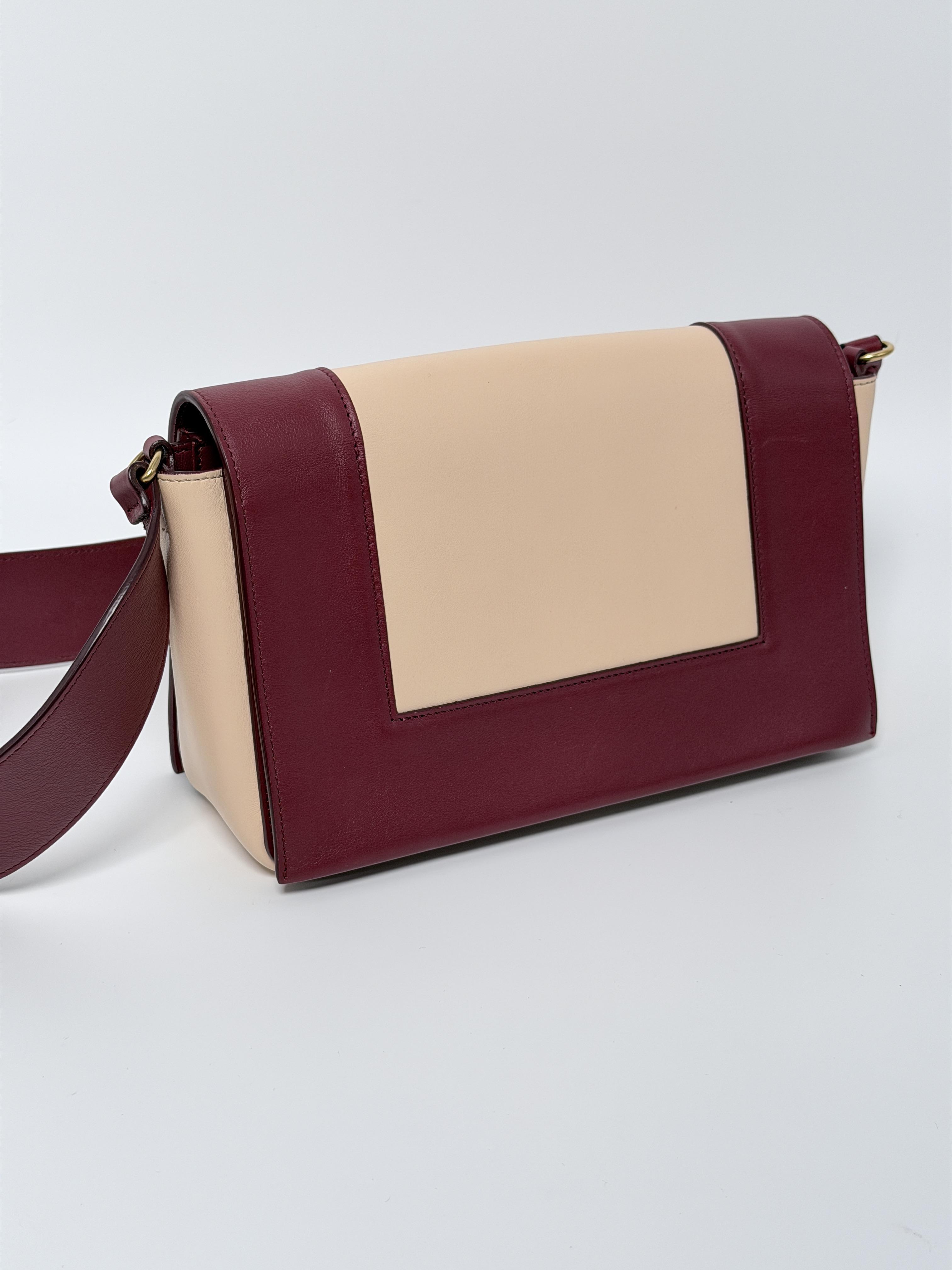 authentic two tone shoulder bag JXCE3