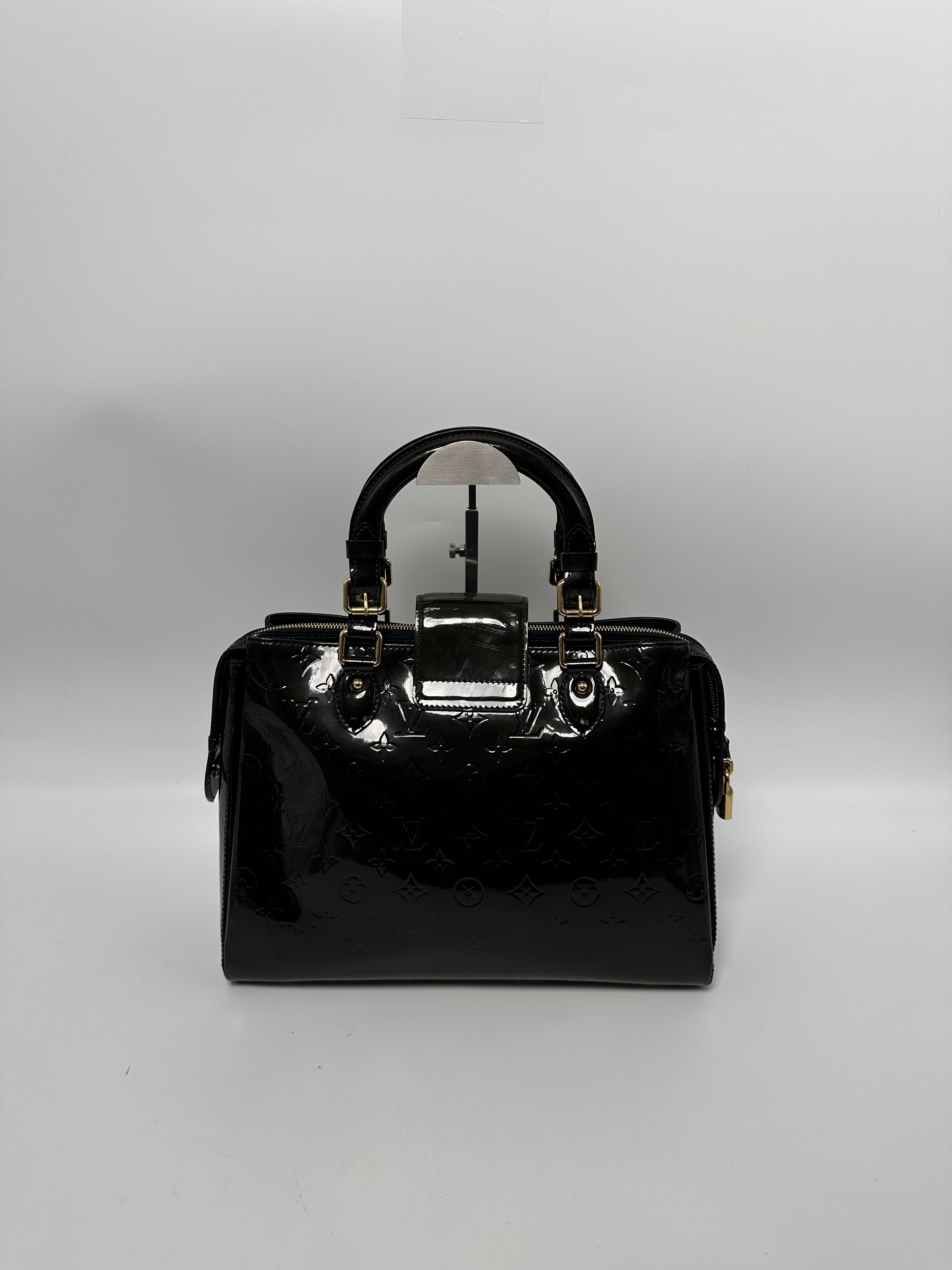 Monogram Vernis Melrose Avenue Top Handle Bag JA728LV