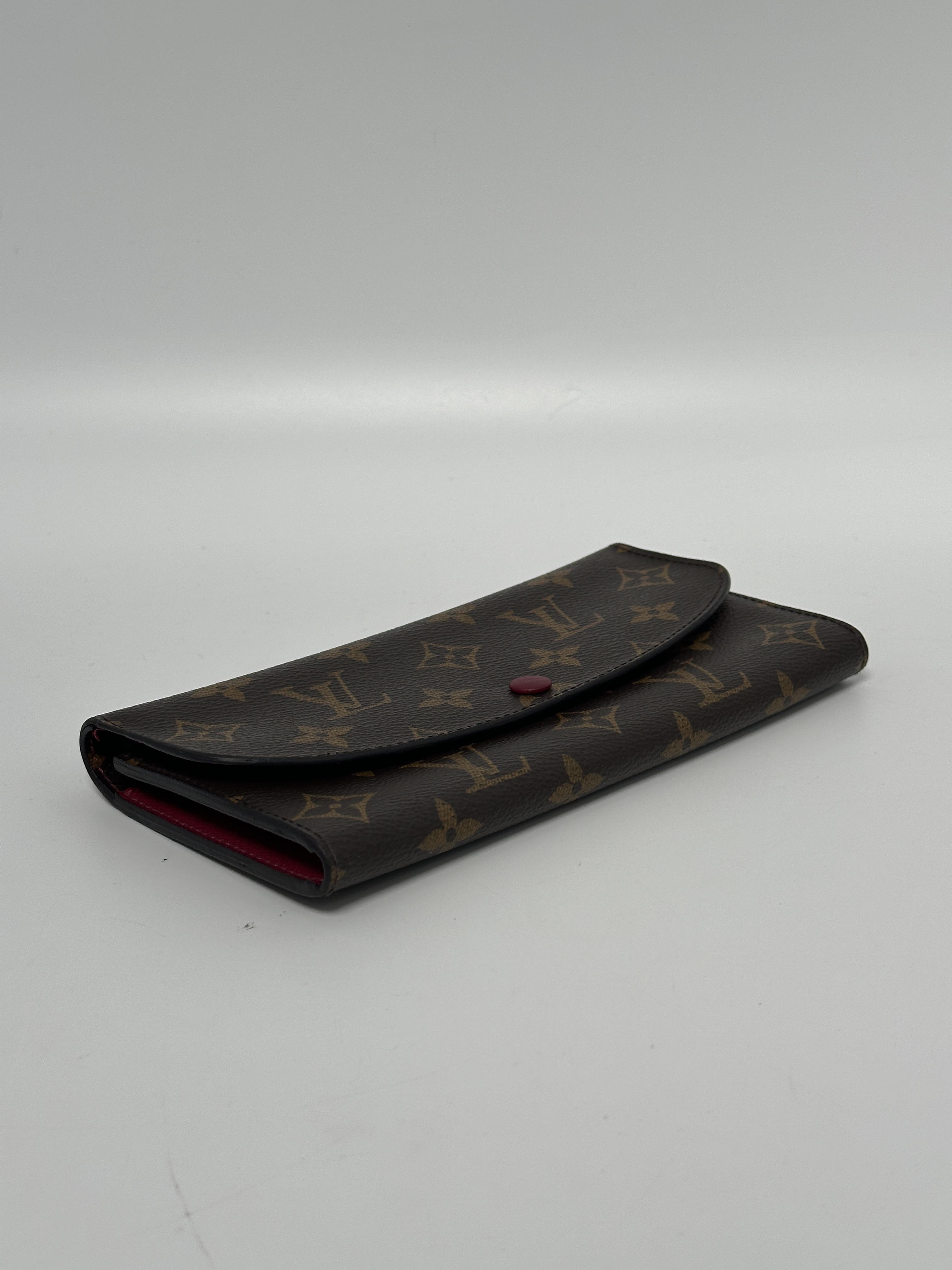 Clutches & Wristlets Emilie Long Flap Wallet Monogram Coquelicot JC136LV