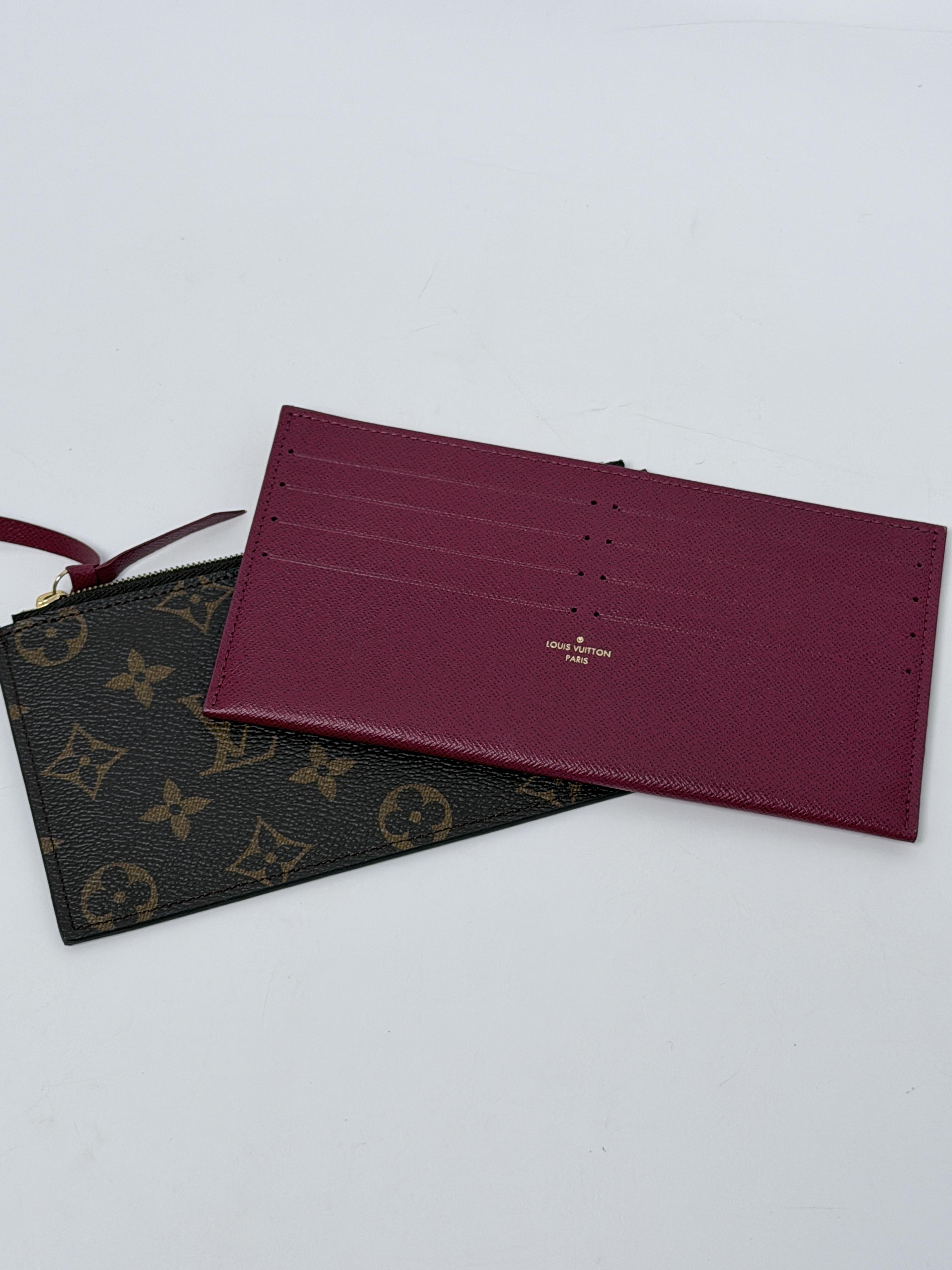 Pochette Felicie Monogram Fuchsia Crossbody Bag Clutch JA1207LV