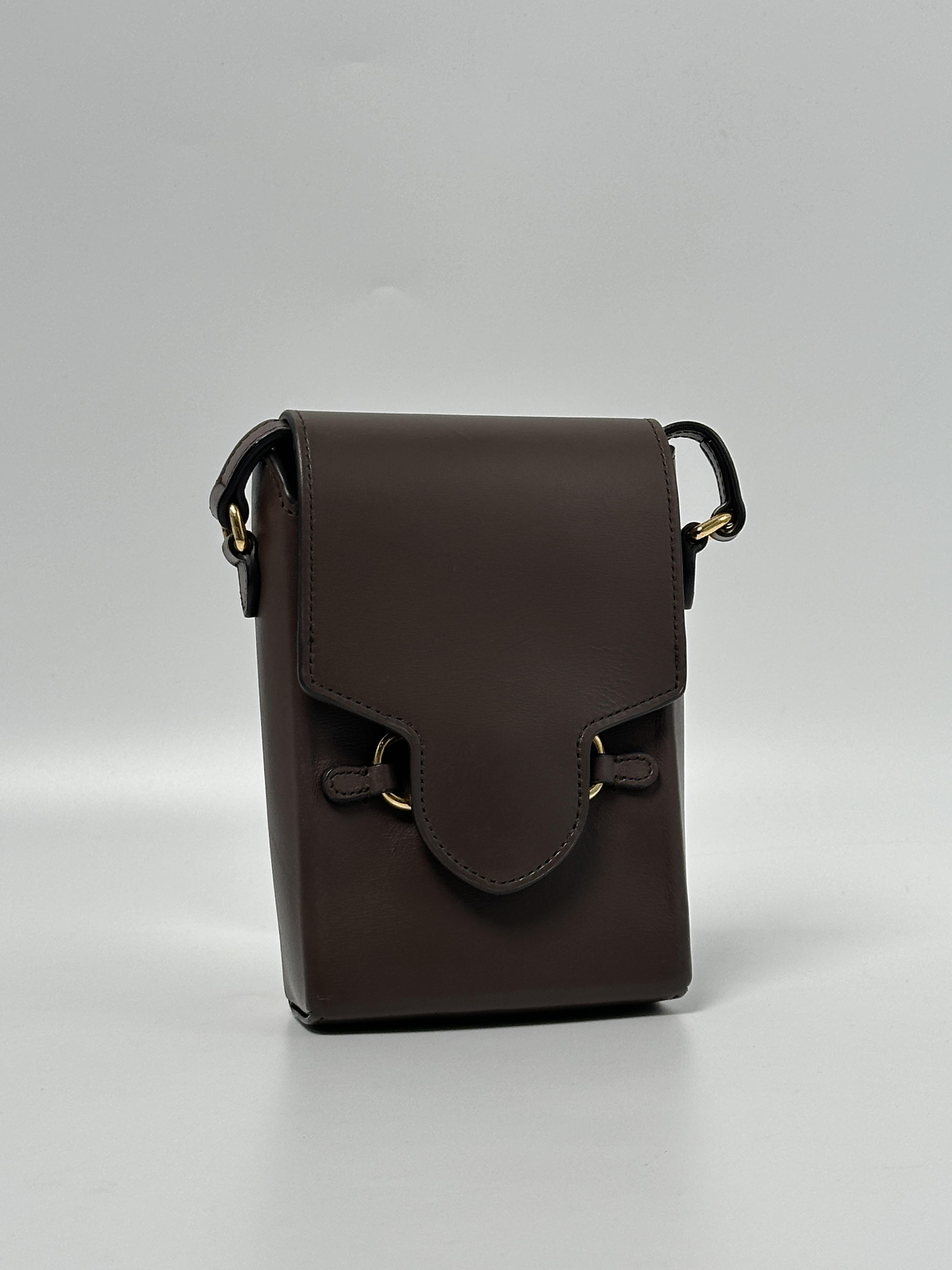 Pre-owned GUCCI LEATHER Crossbody Bags Horsebit 1955 Mini Crossbody Bag JD850GG