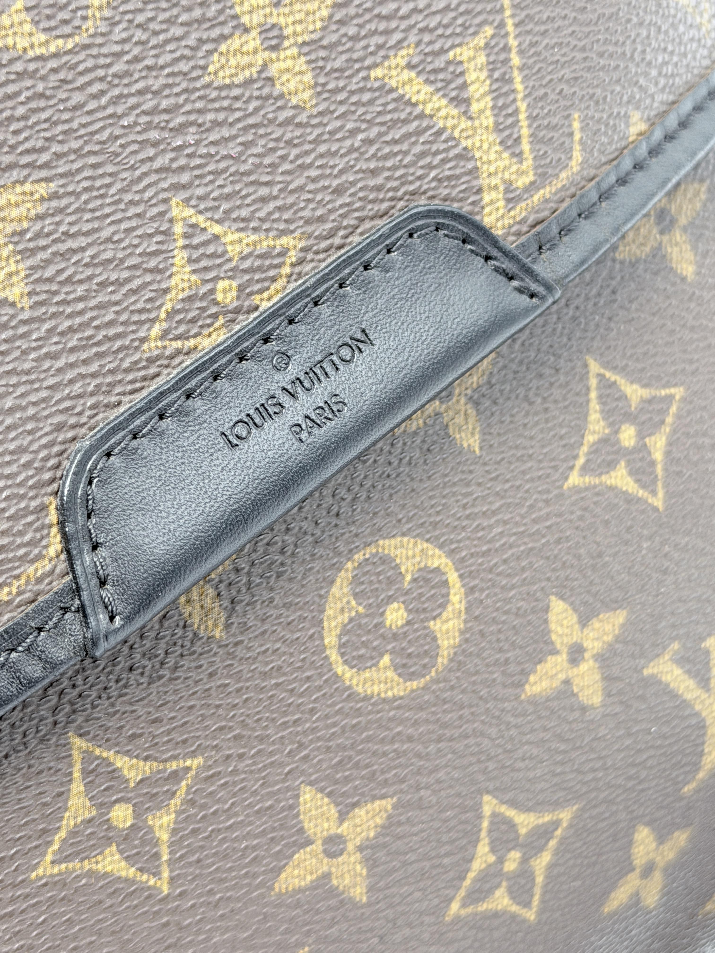 Monogram Macassar Bass GM Large Messenger Crossbody Bag JD1334LV