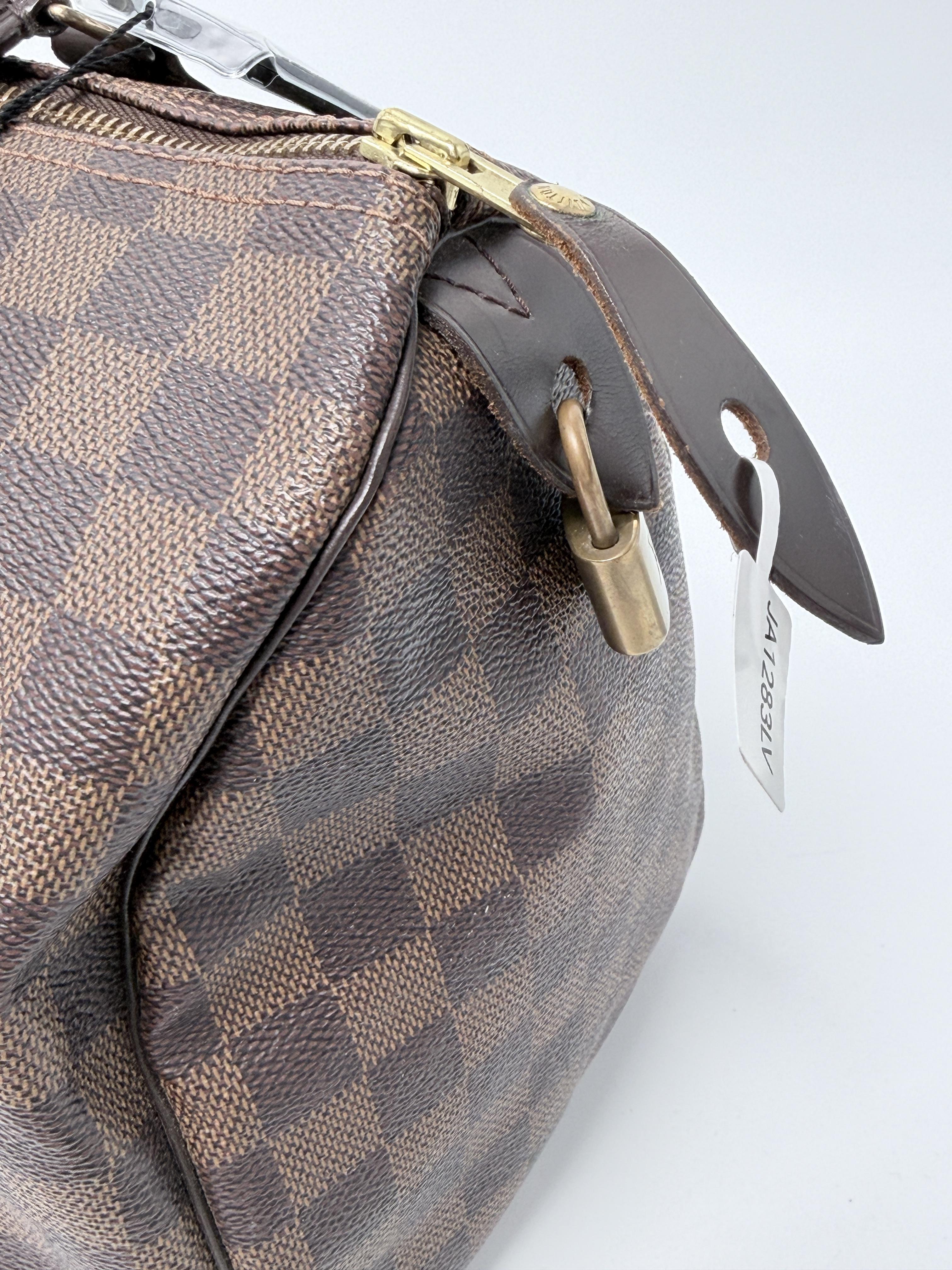 Damier Ebene Speedy 30 Top Handle Bag JA1283LV